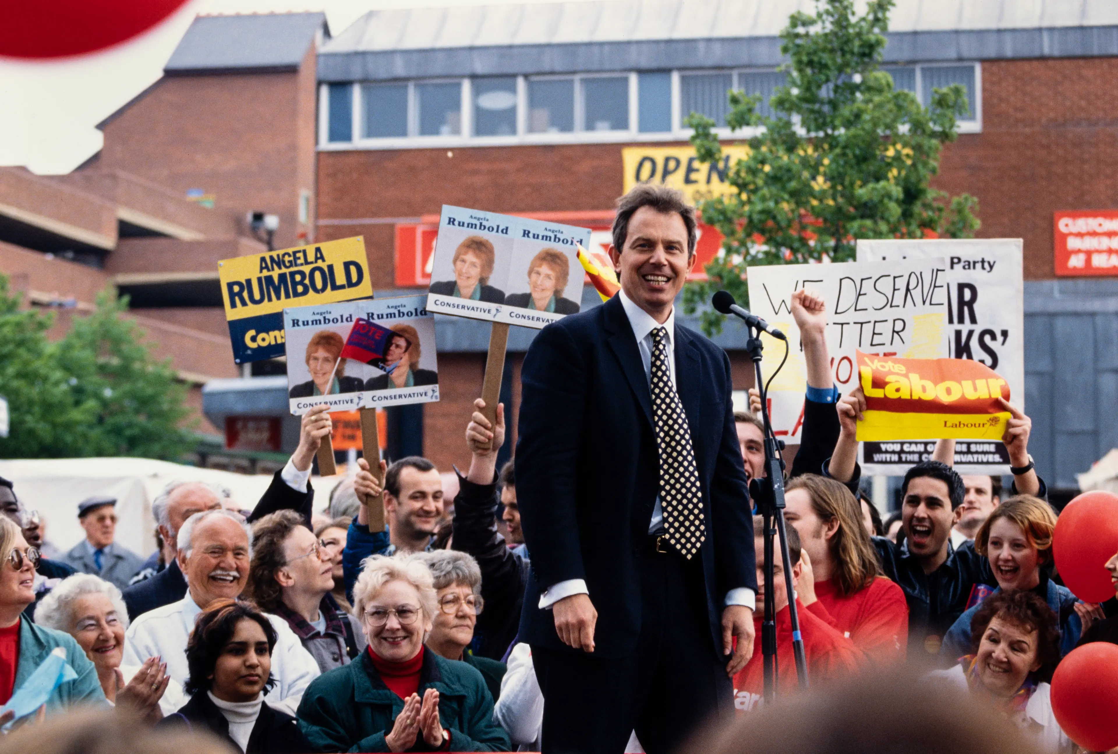 The D:Ream song became an anthem to Labour's 1997 win. (David Levenson/Getty Images)