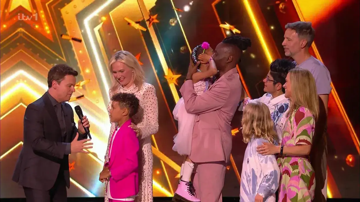 Five-year-old Maya became emotional after the results were announced (ITV)