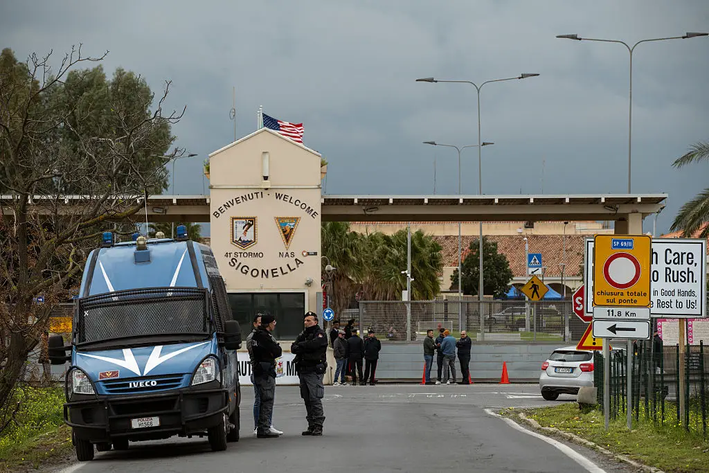 The US enjoys the use of military bases around the world, that might not be the case if they leave NATO (Valeria Ferraro/Anadolu via Getty Images)