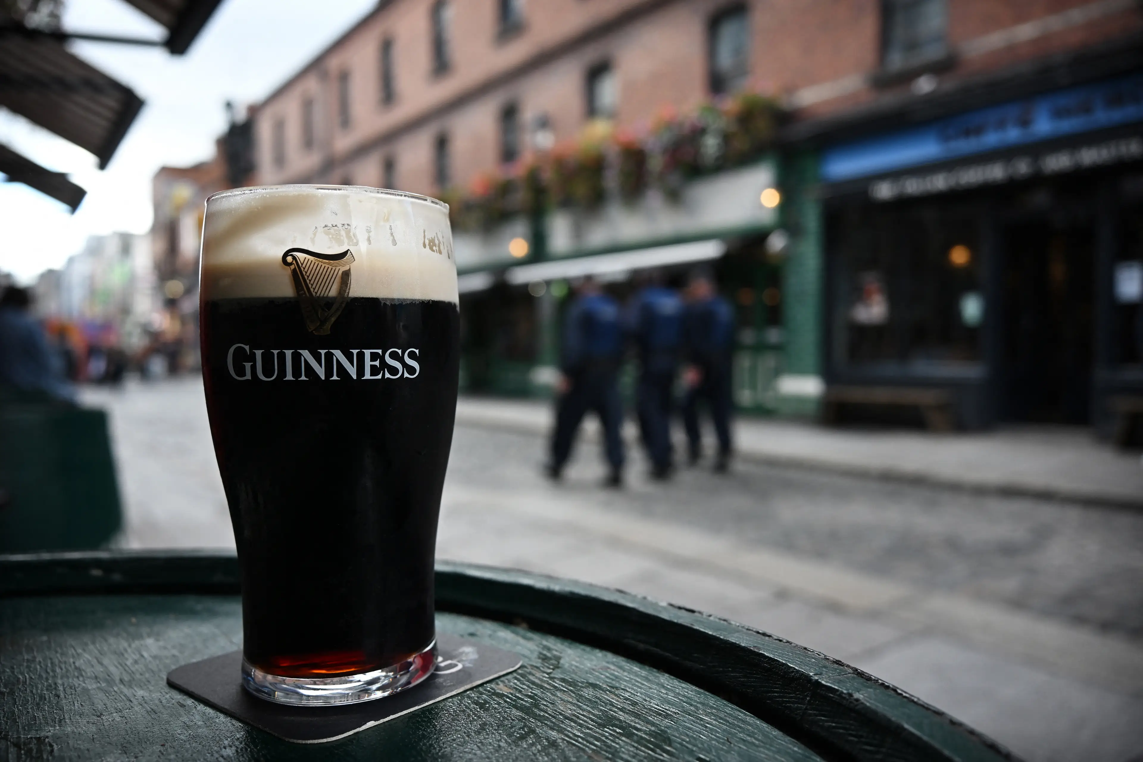 A schooner of Guinness feels wrong (PAUL ELLIS/AFP via Getty Images)