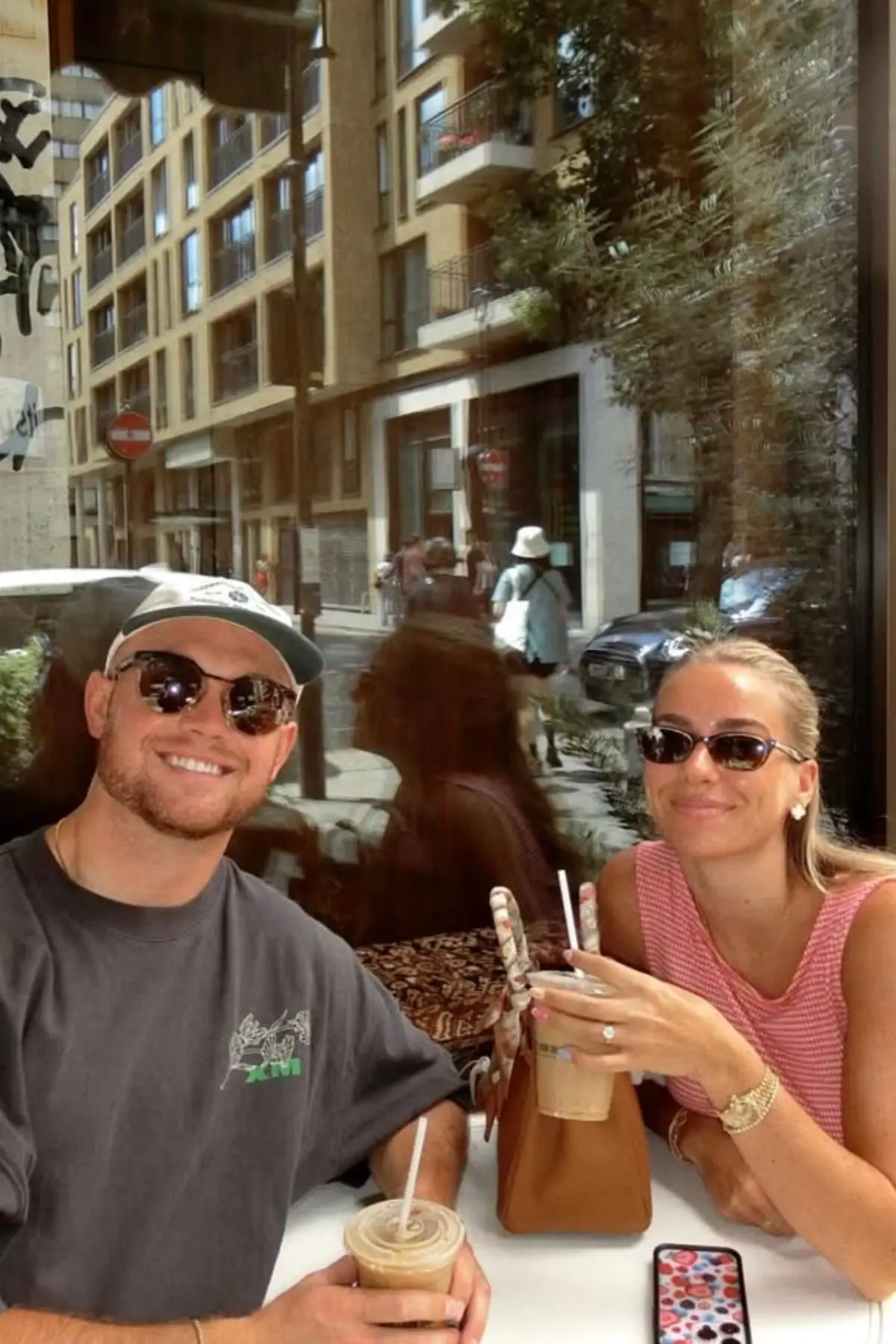 Two pages of the report have been redacted following a complaint by Emilie (Instagram/@emiliekiser)