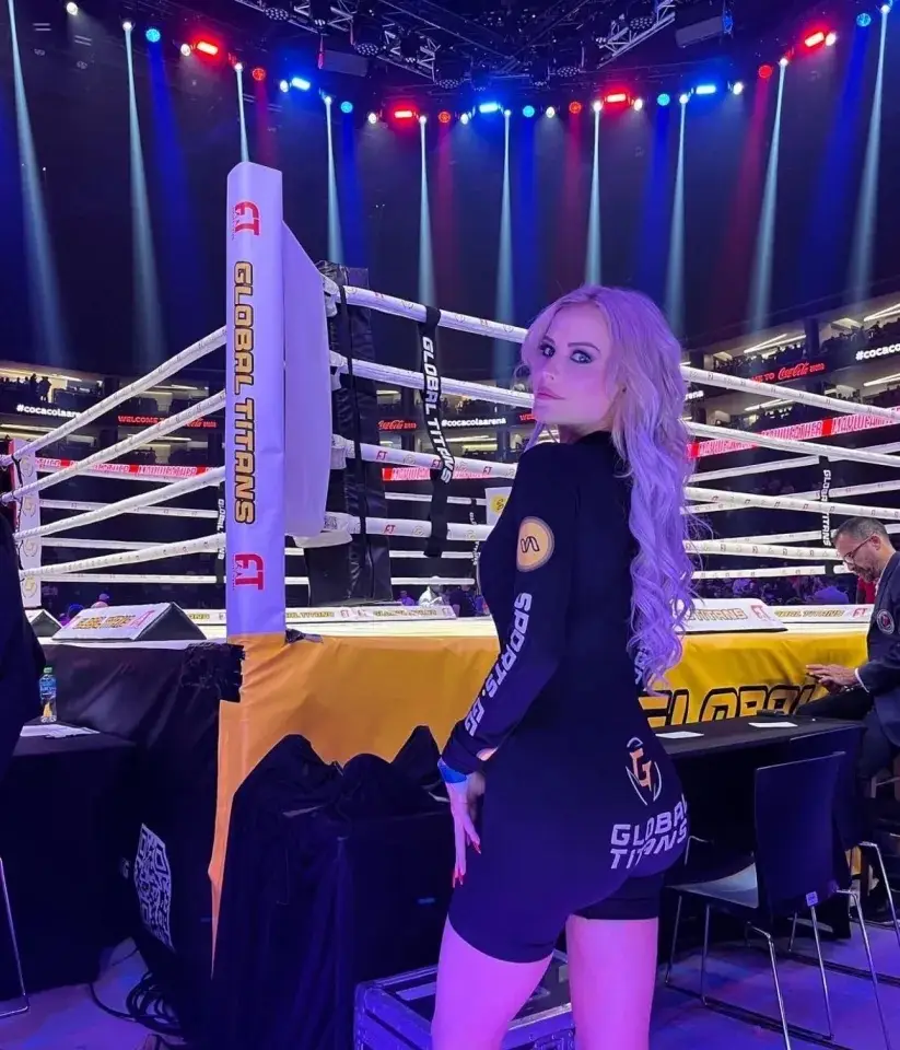 The ring girl says she is looking to press charges (Instagram/@carlahoweofficial)