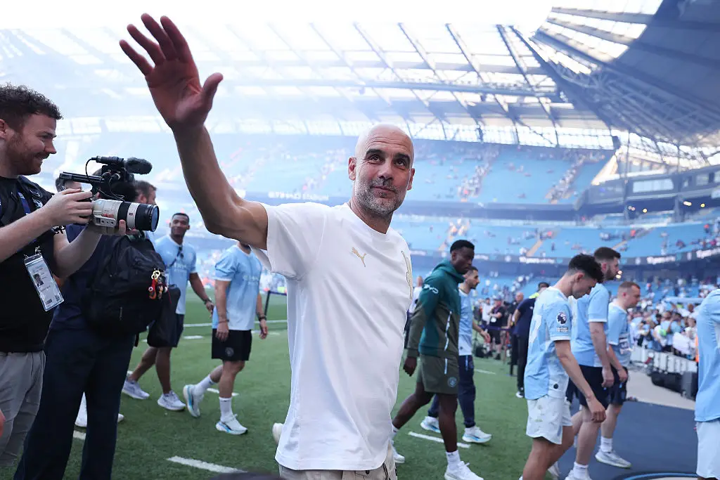 Pep Guardiola bid goodbye to the club this summer after a hugely successful period (James Gill - Danehouse/Getty Images)