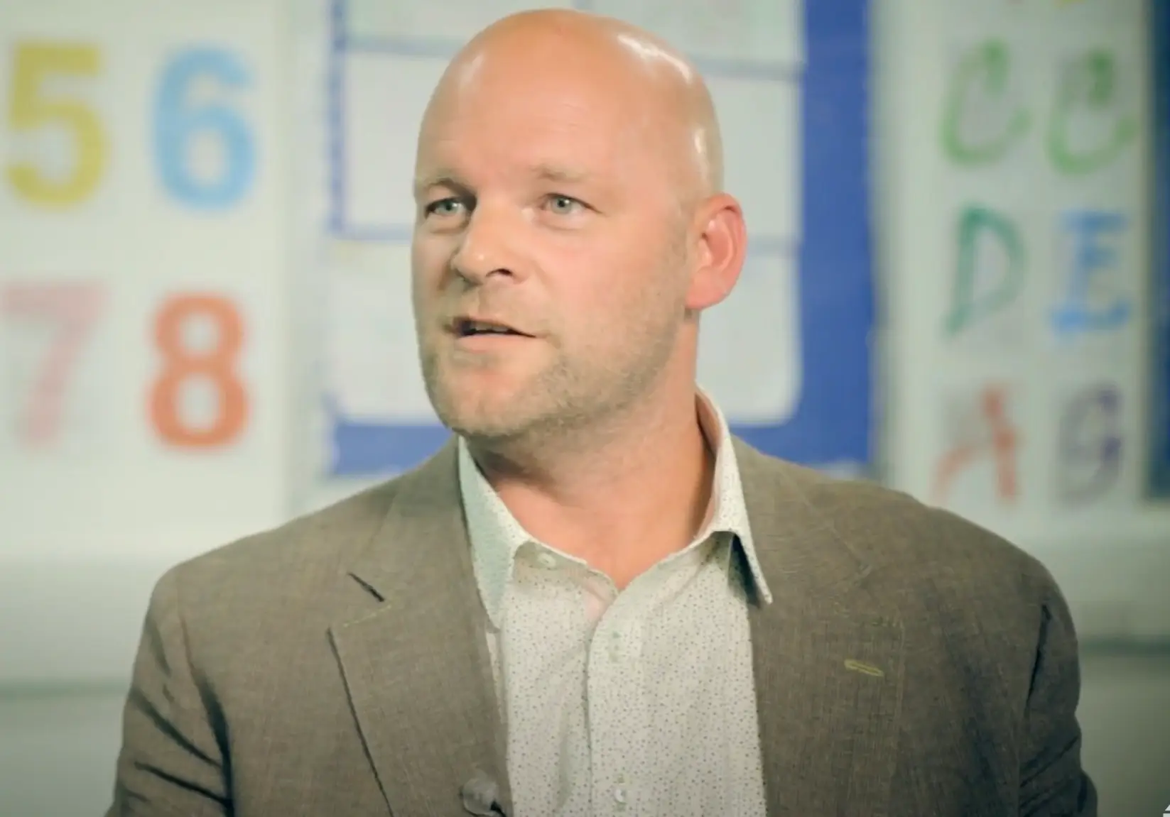 The former headteacher said he has been dubbed a 'paedophile, a groomer, a dirty old man and far worse' (YouTube/Channel 4)