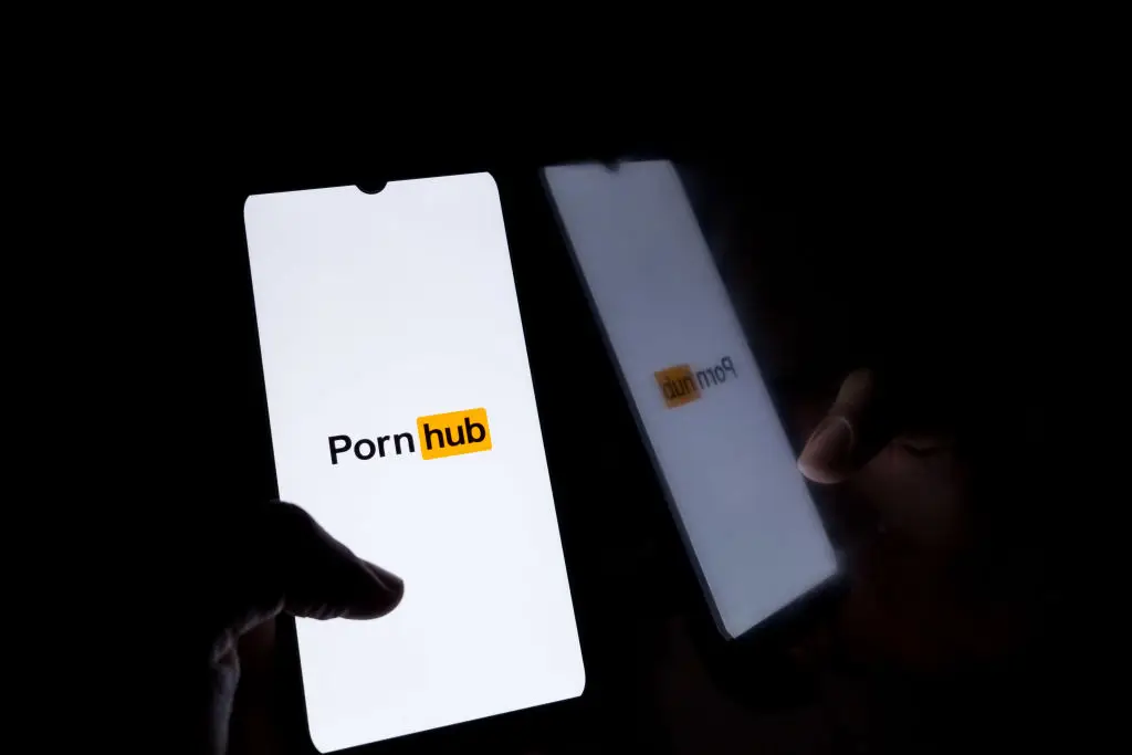 Pornhub shared the analytics for 2024 earlier this month (Nikolas Kokovlis/NurPhoto via Getty Images)