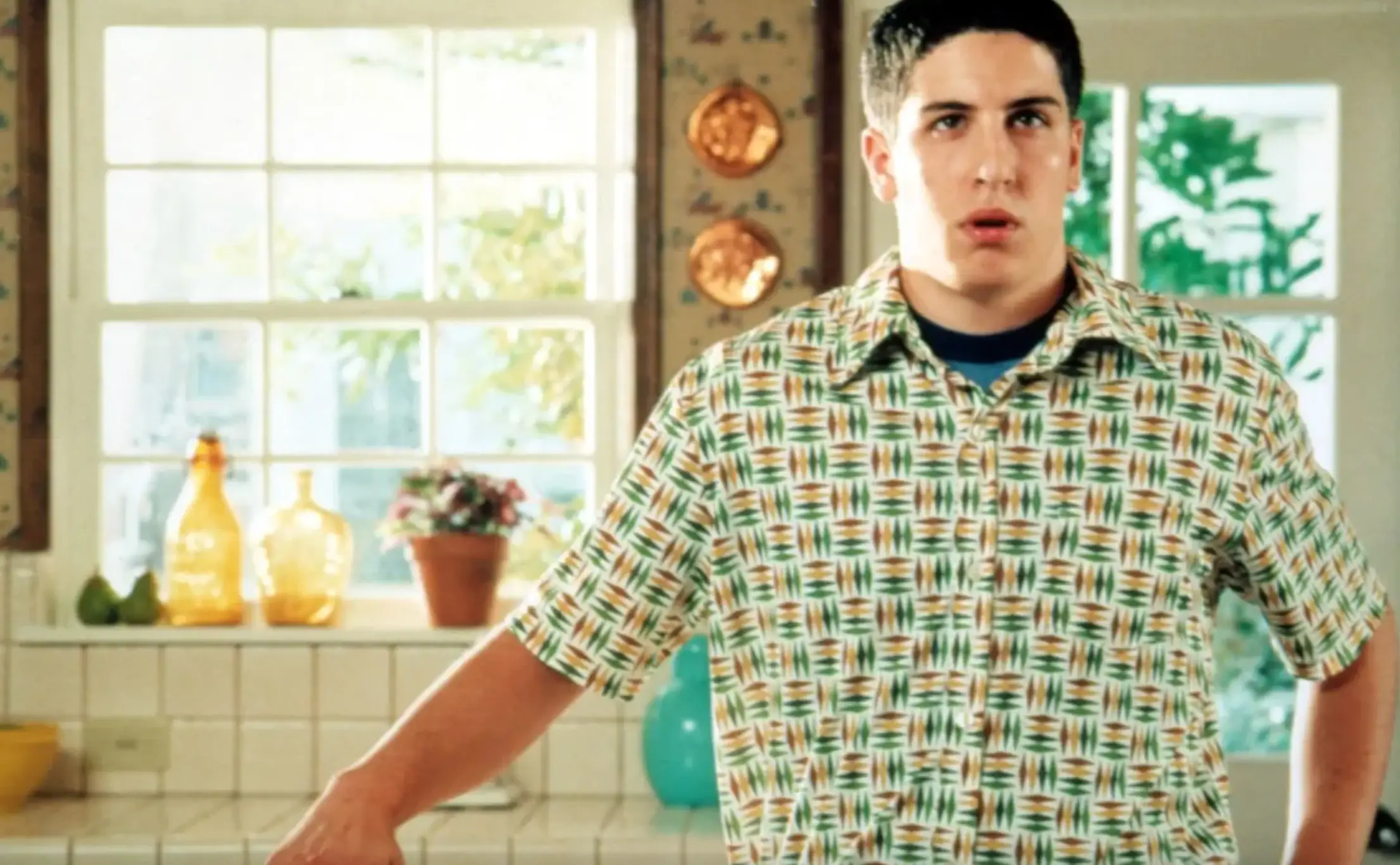 You'll recognise Jason Biggs for his numerous iconic scenes as Jim in American Pie (Universal Pictures)