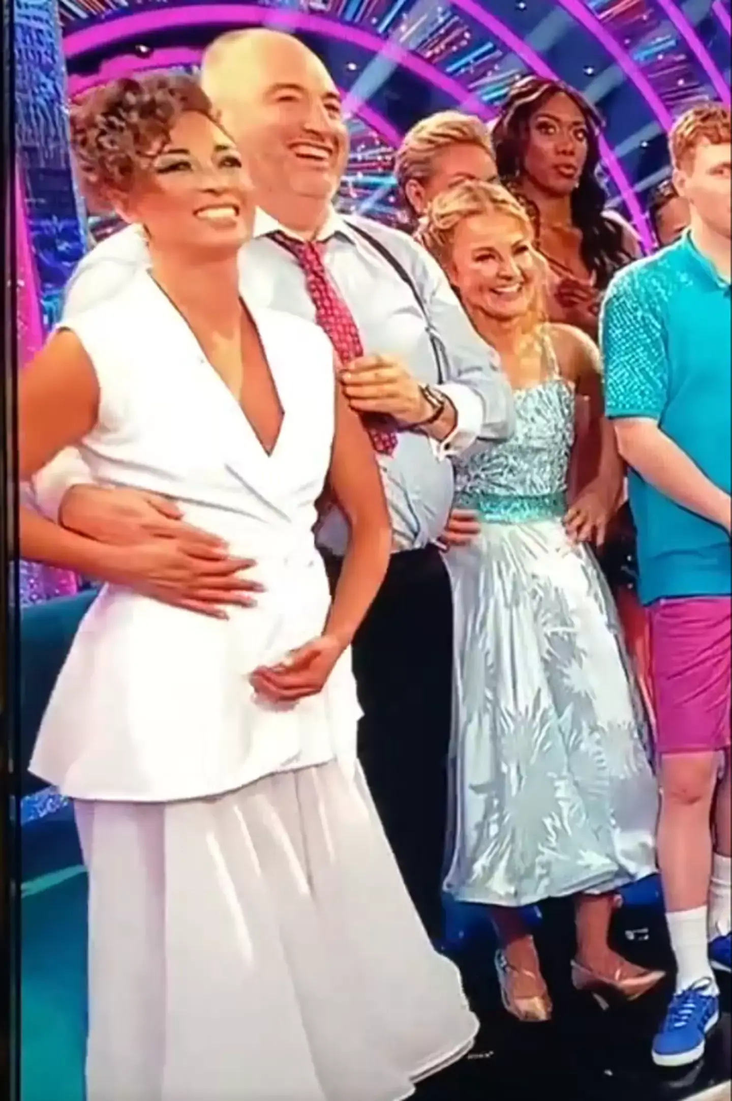 He'd caused a stir on the show (BBC)