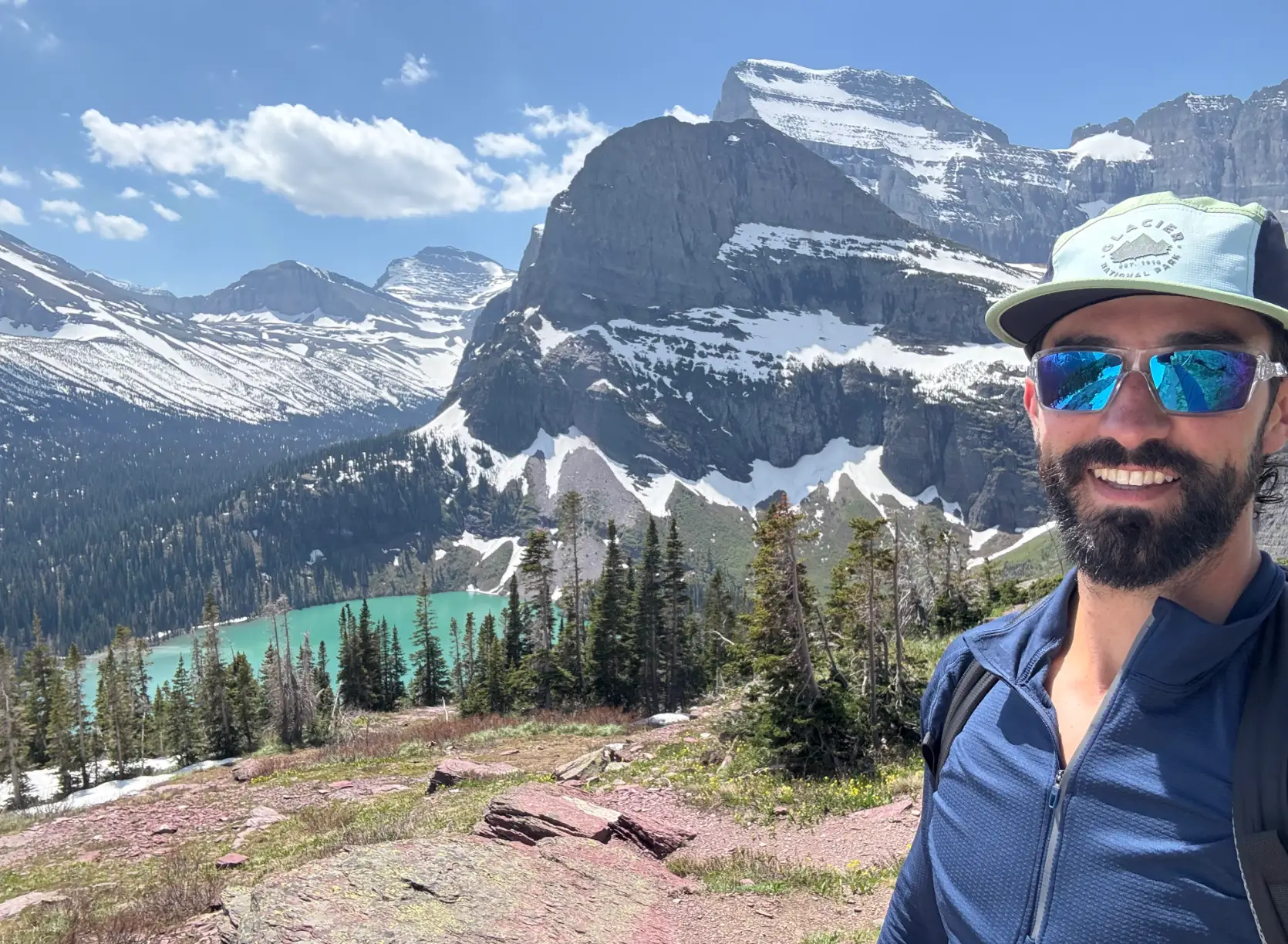 The hiker thought he was 'going to die' in the attack (GoFundMe)