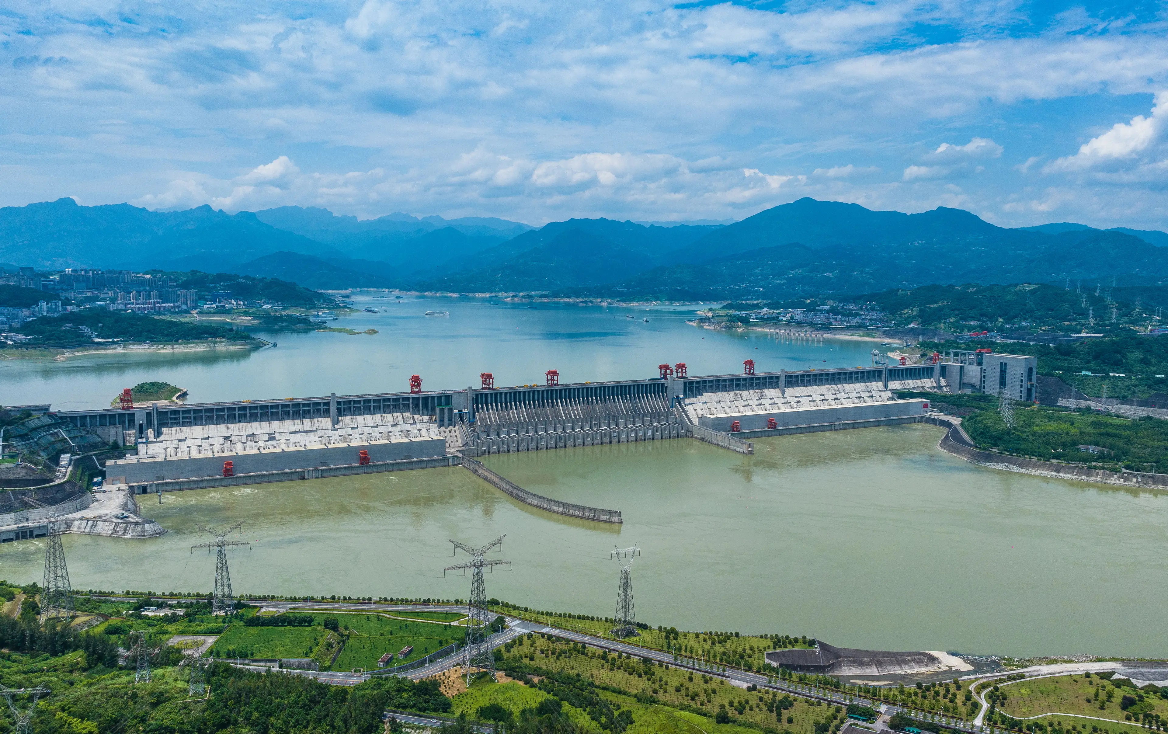 The Three Gorges Dam is immense (VCG/VCG via Getty Images)