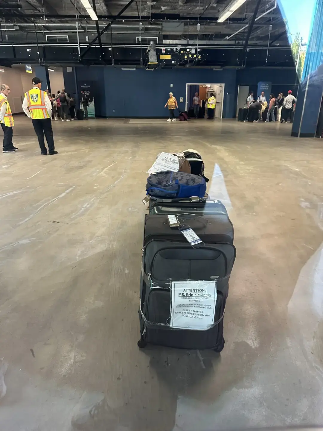 Their bags that with all their belongings. (KJRH)