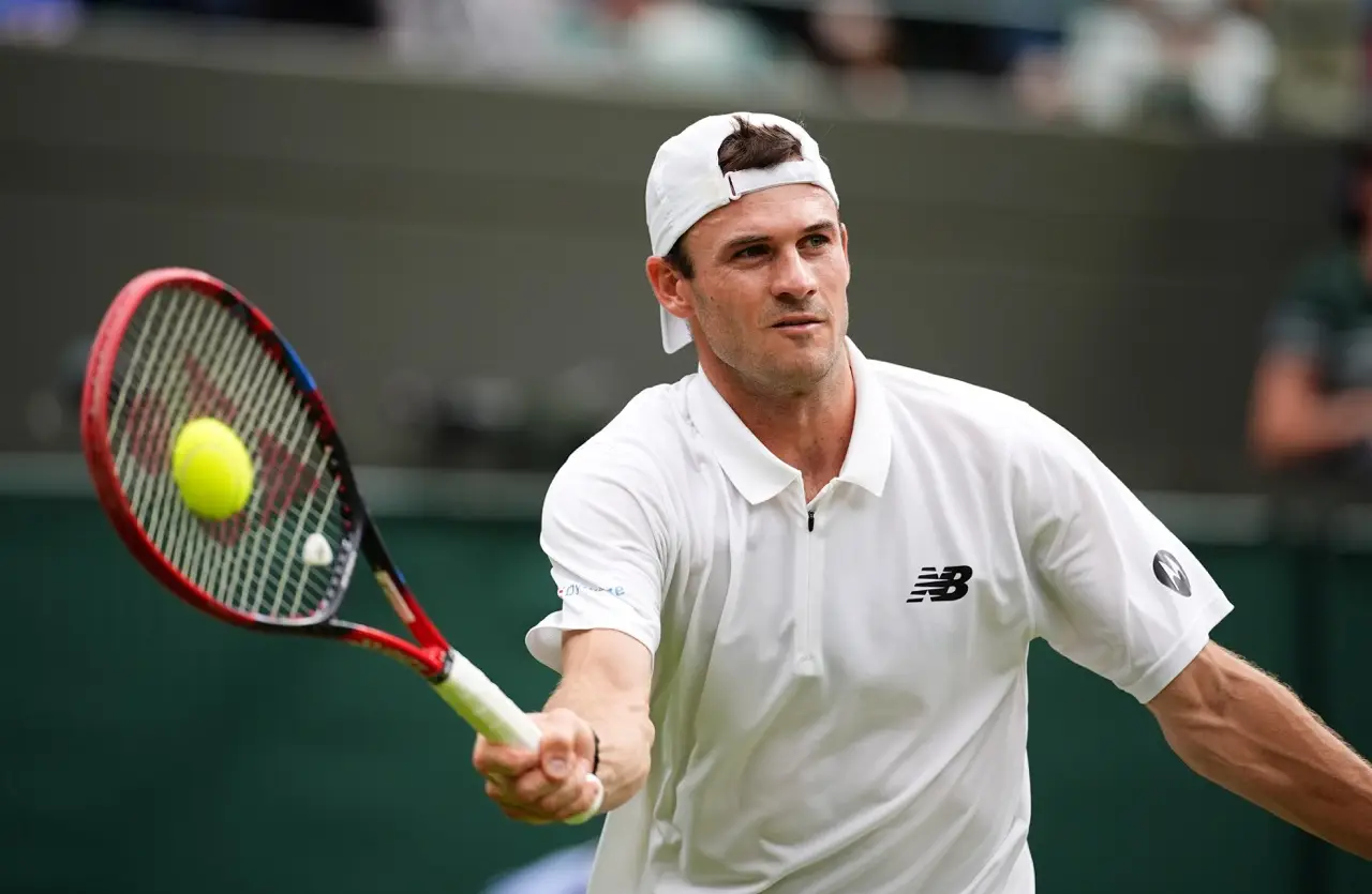 The US tennis star has since been knocked out of the tournament. (BBC)