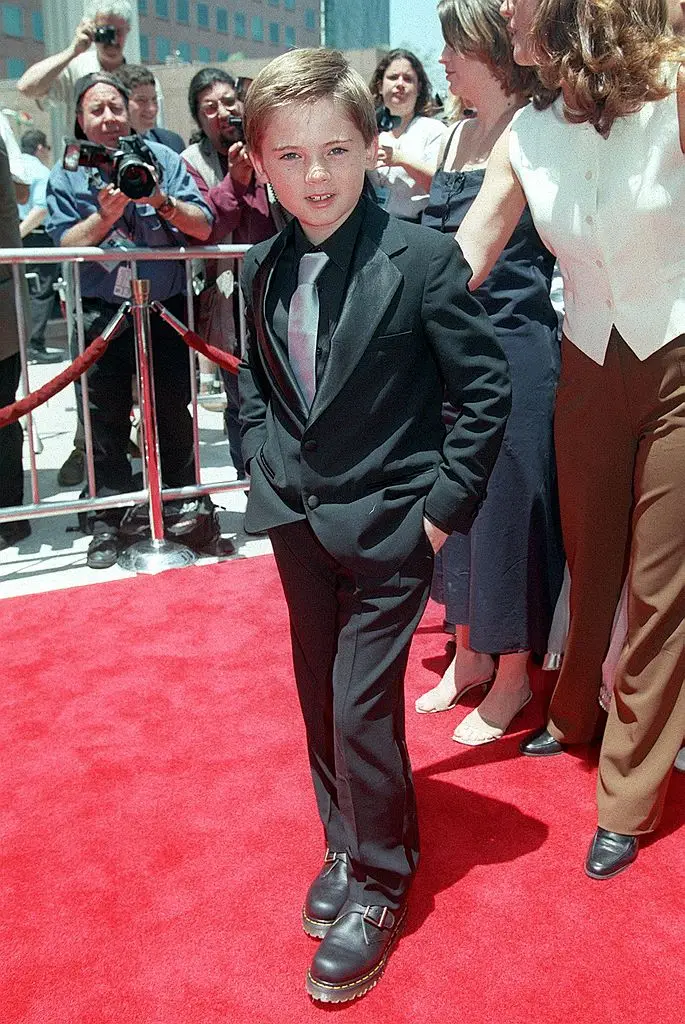 Jake Lloyd on the red carpet (CHRIS PIZZELLO/AFP via Getty Images)
