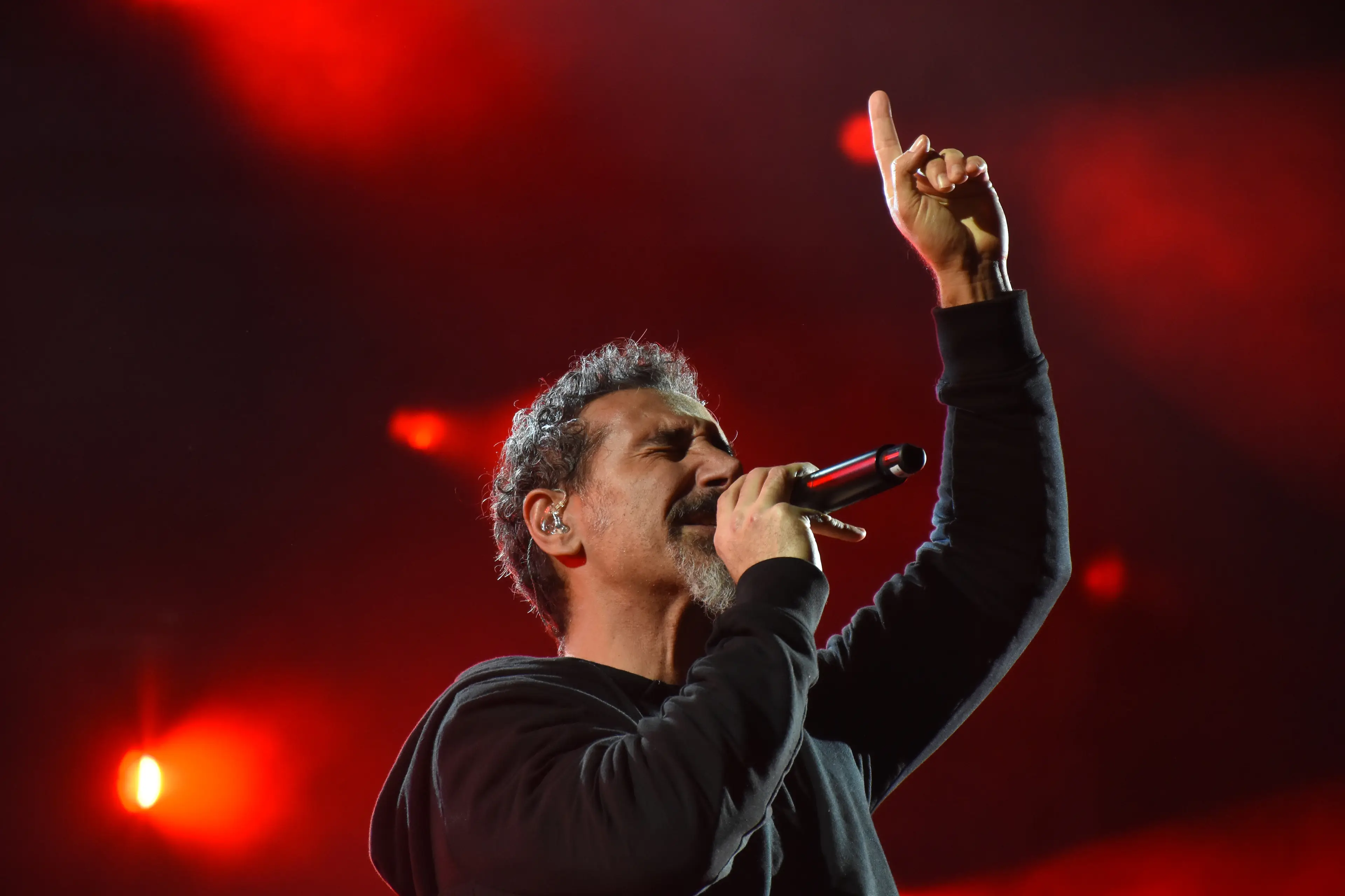 Fans have been waiting a very long time for System of a Down to play the UK again (Photo by Carlos Tischler/Getty Images)