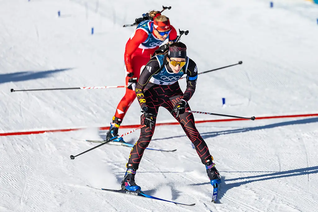 Vanessa Voigt was struggling with illness during her race (Grega Valancic/VOIGT/GettyImages)