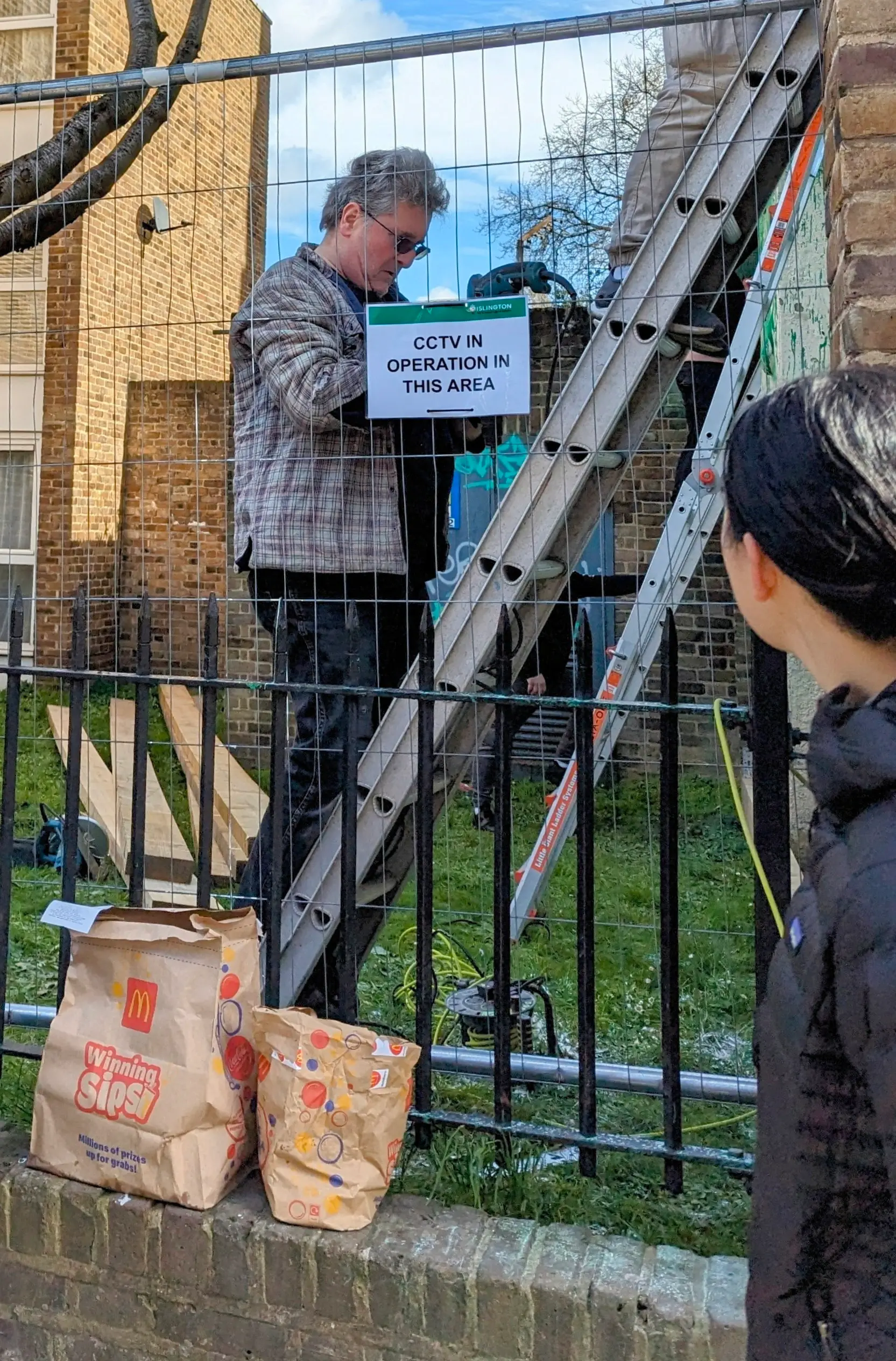 He just happened to be in the wrong place at the wrong time (SWNS)