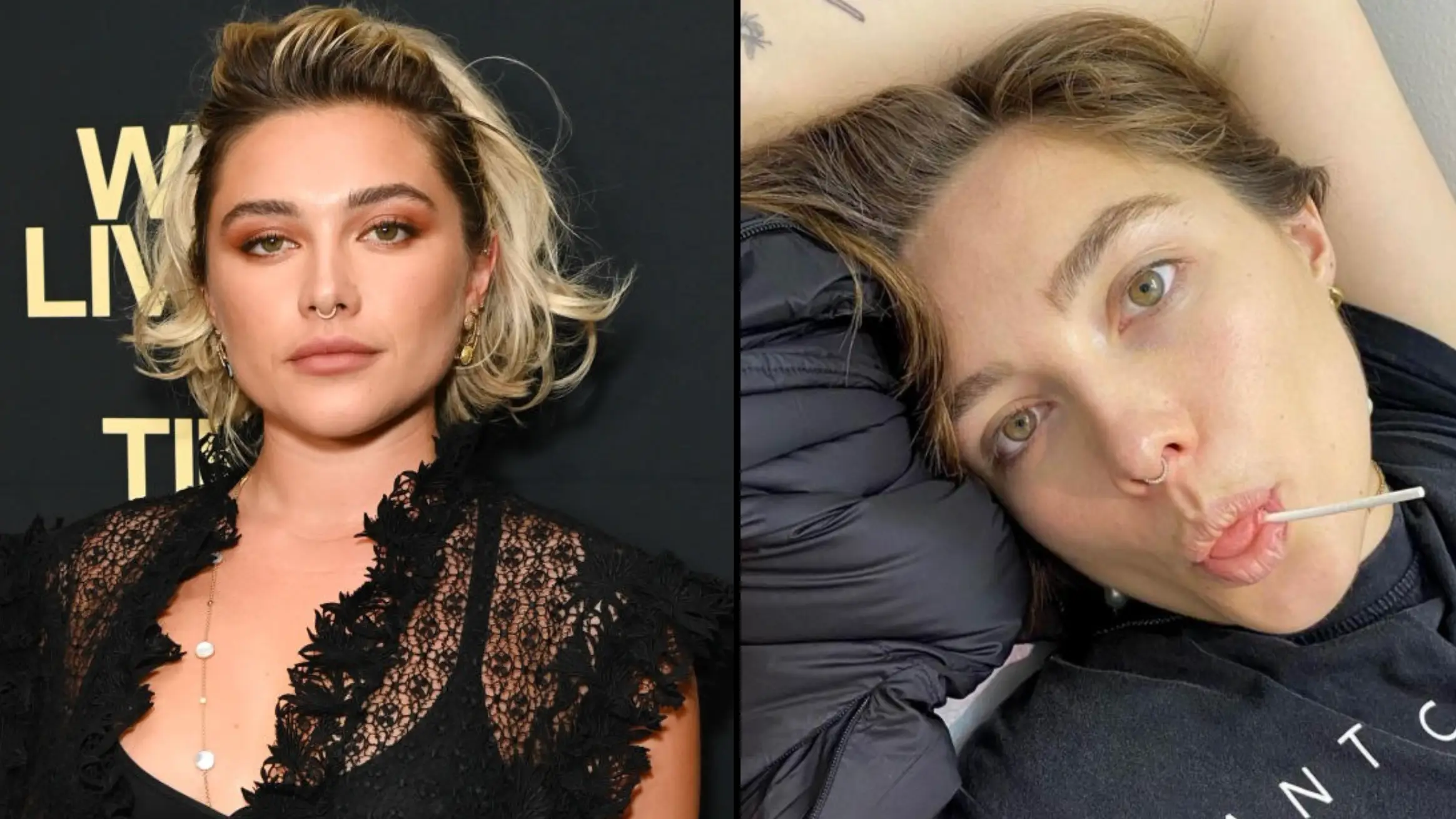 (Bryan Bedder/Variety via Getty Images/ Instagram/florencepugh)