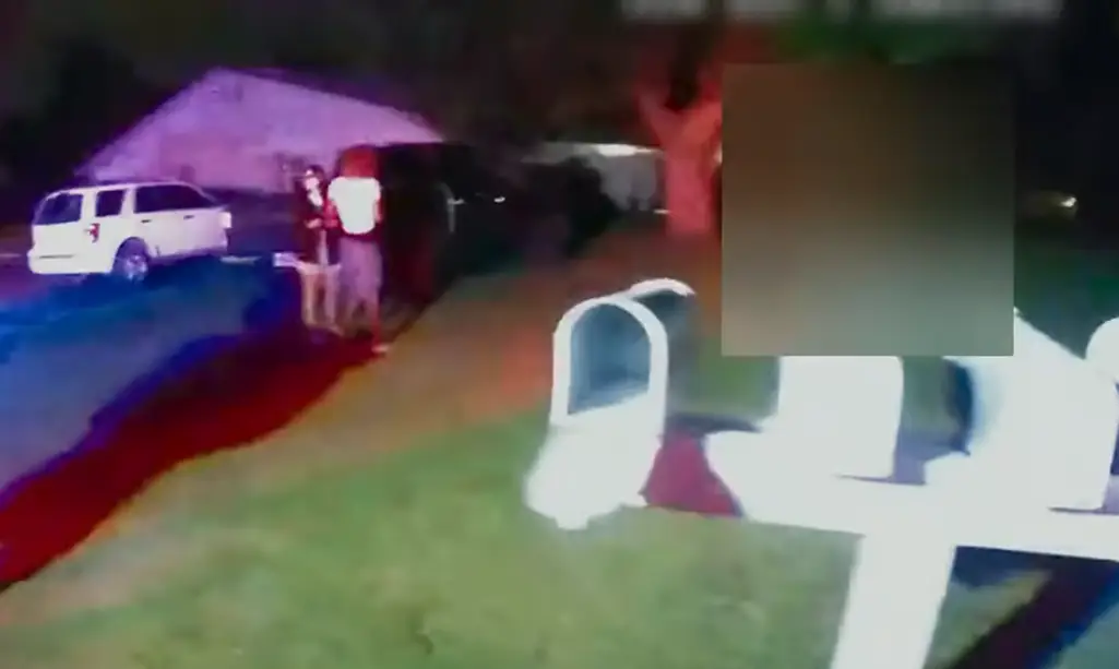 Police officers seen responding to Owens in the aftermath (Netflix)