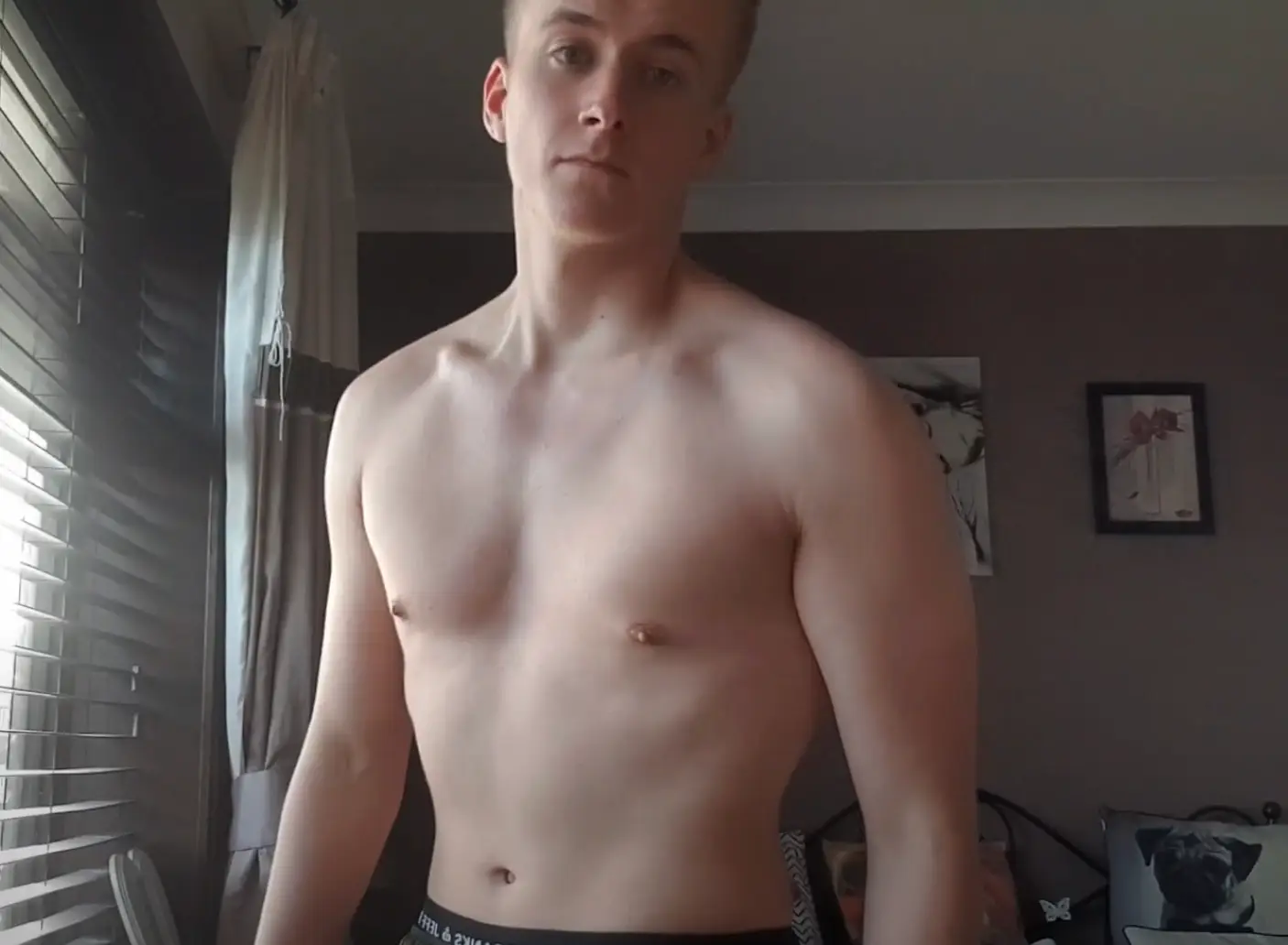 Luke after the challenge (YouTube/Luke Longden)