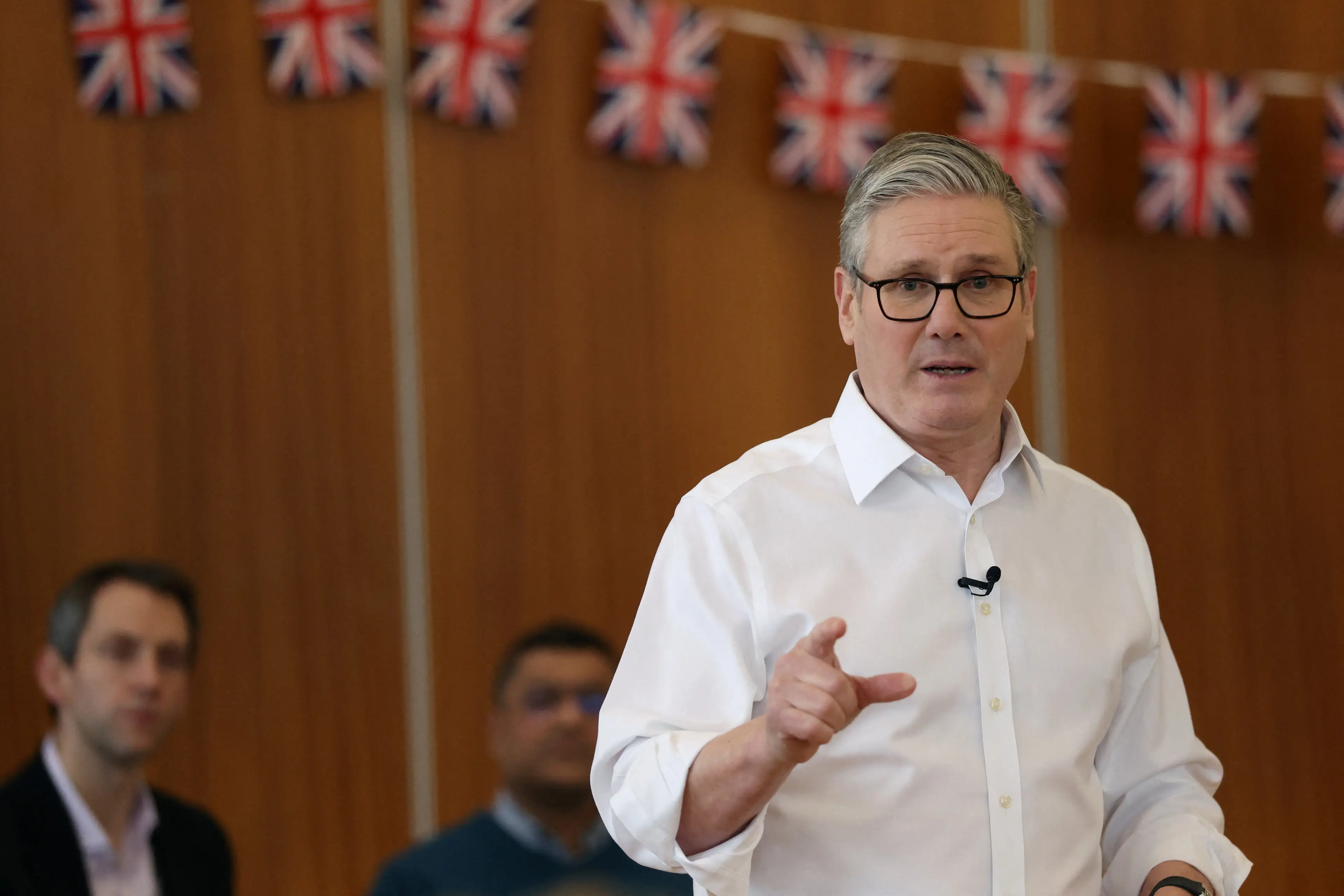 Starmer assured the UK would come the aid of Nato members (Suzanne Plunkett - WPA Pool/Getty Images)