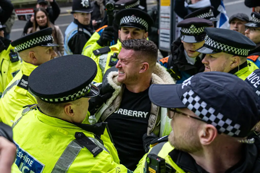 Robinson is well used to dealing with the law (Guy Smallman/Getty Images)