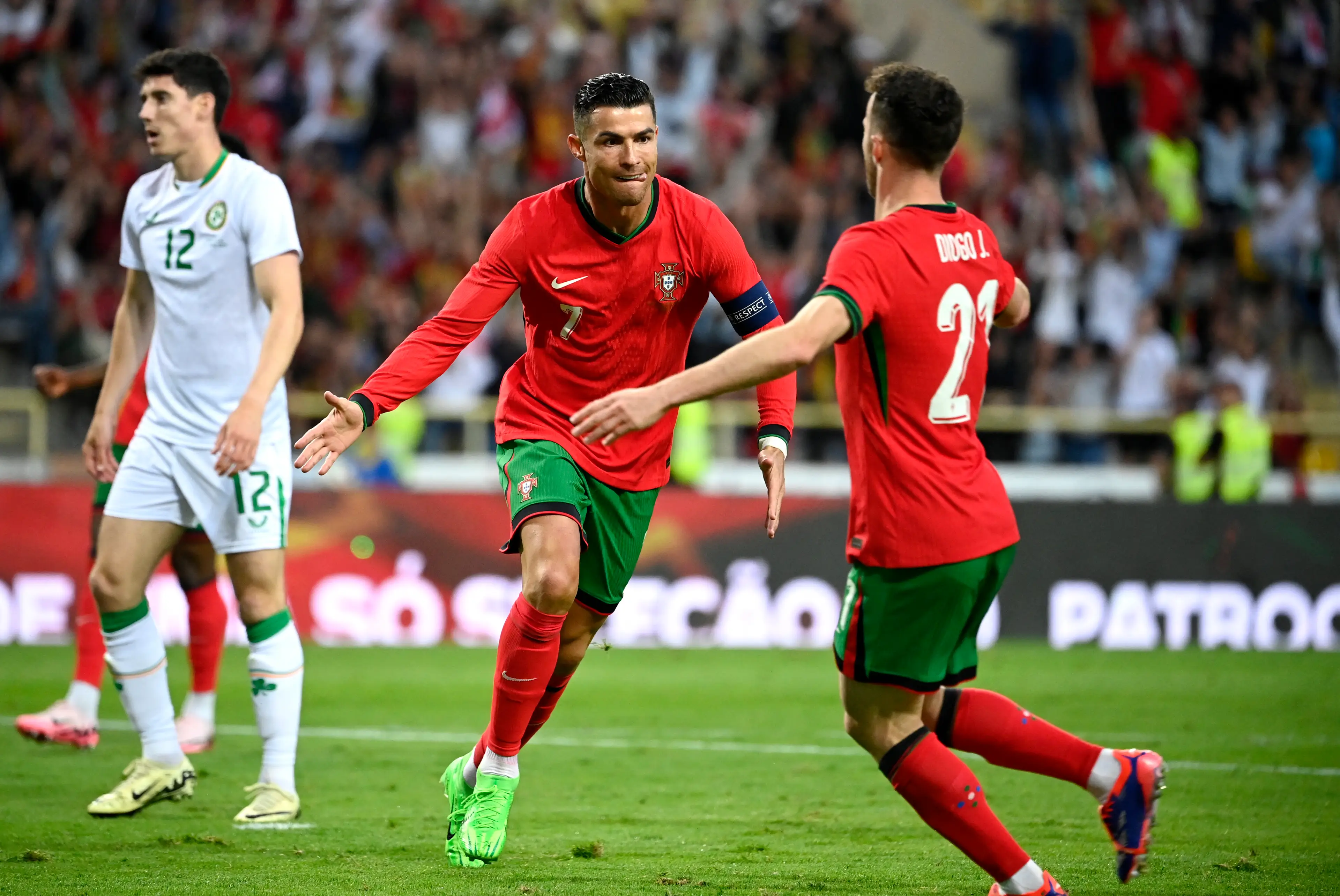 Cristiano Ronaldo and Diogo Jota played together for the Portugal national team (MIGUEL RIOPA/AFP via Getty Images)