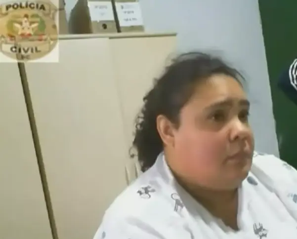 Amanda Maria Souza de Oliveira was sentenced in court (YouTube/Cidade Alerta)