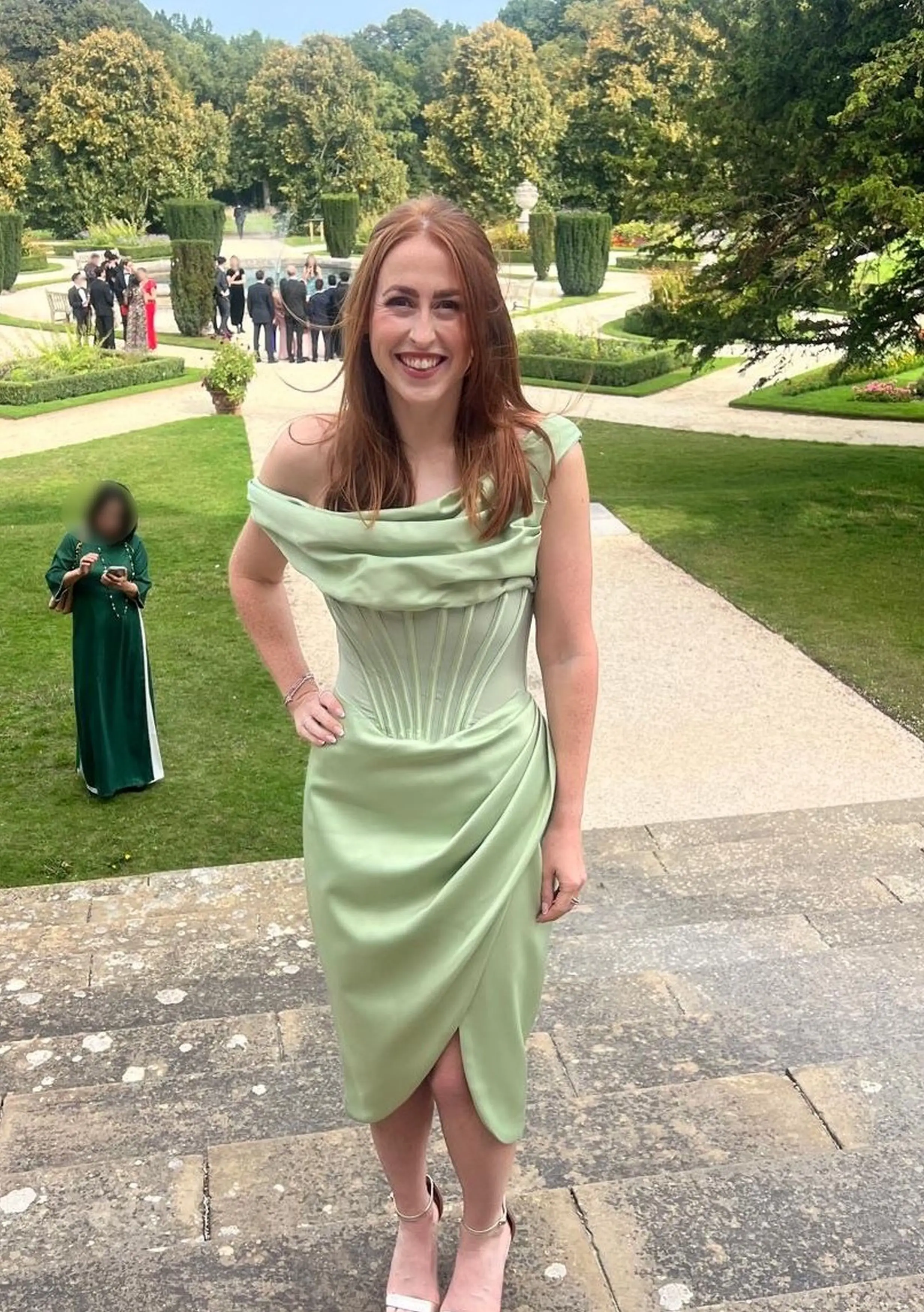 Hannah has been forced to cover up the bites (Kennedy News and Media)