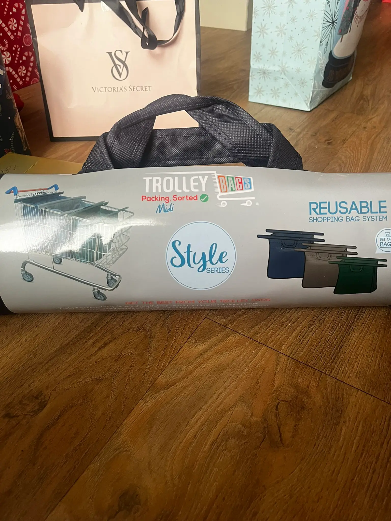 Social media users showed they had received everything from a garlic presser to trolley bags.