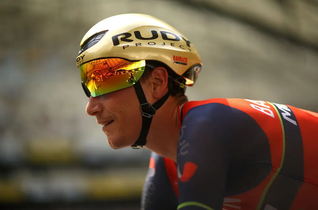 Janez Brajkovic shared the images of his leg back in 2019 (Chris Graythen/Getty Images)