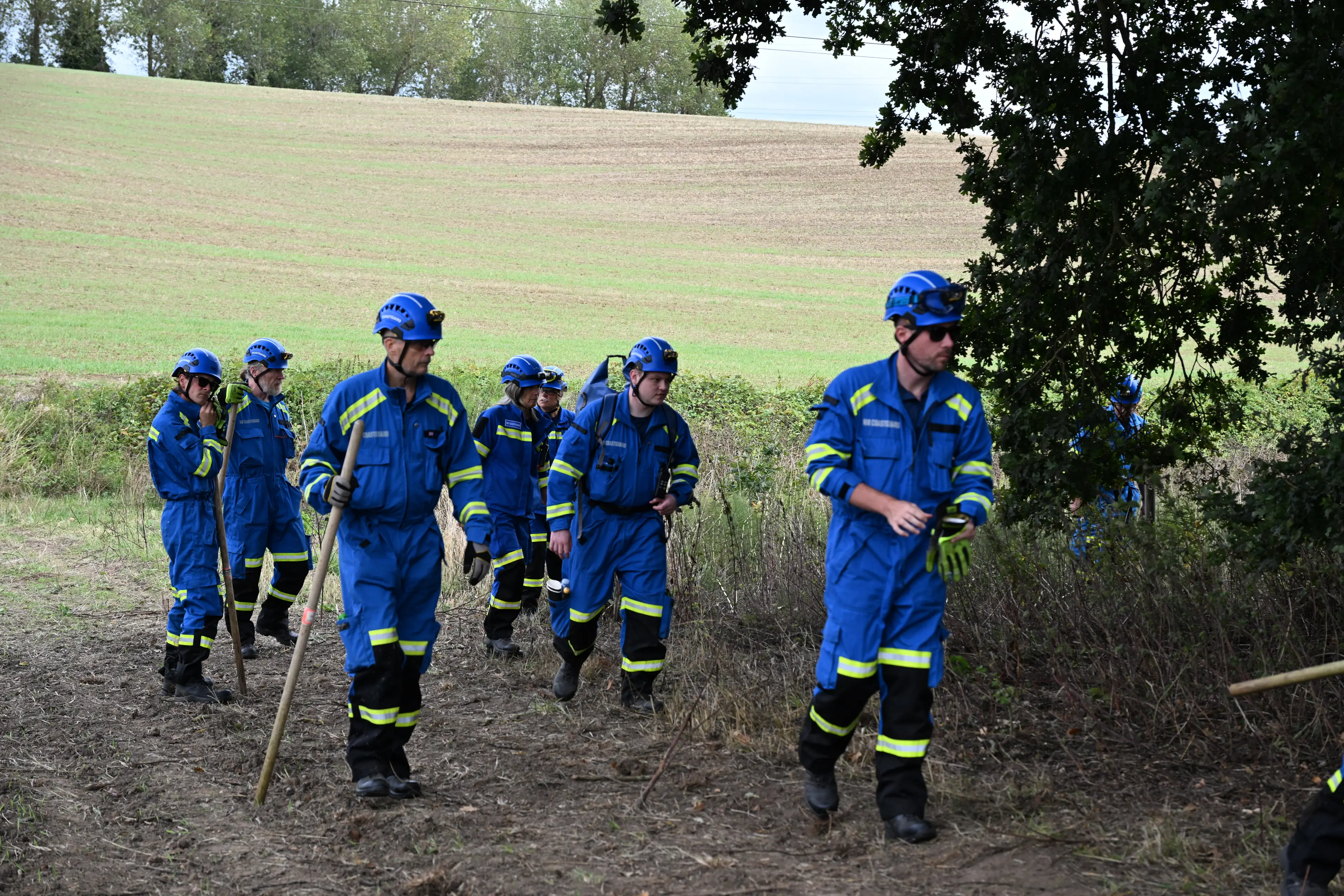 Police cordoned off the lake earlier today (PA)