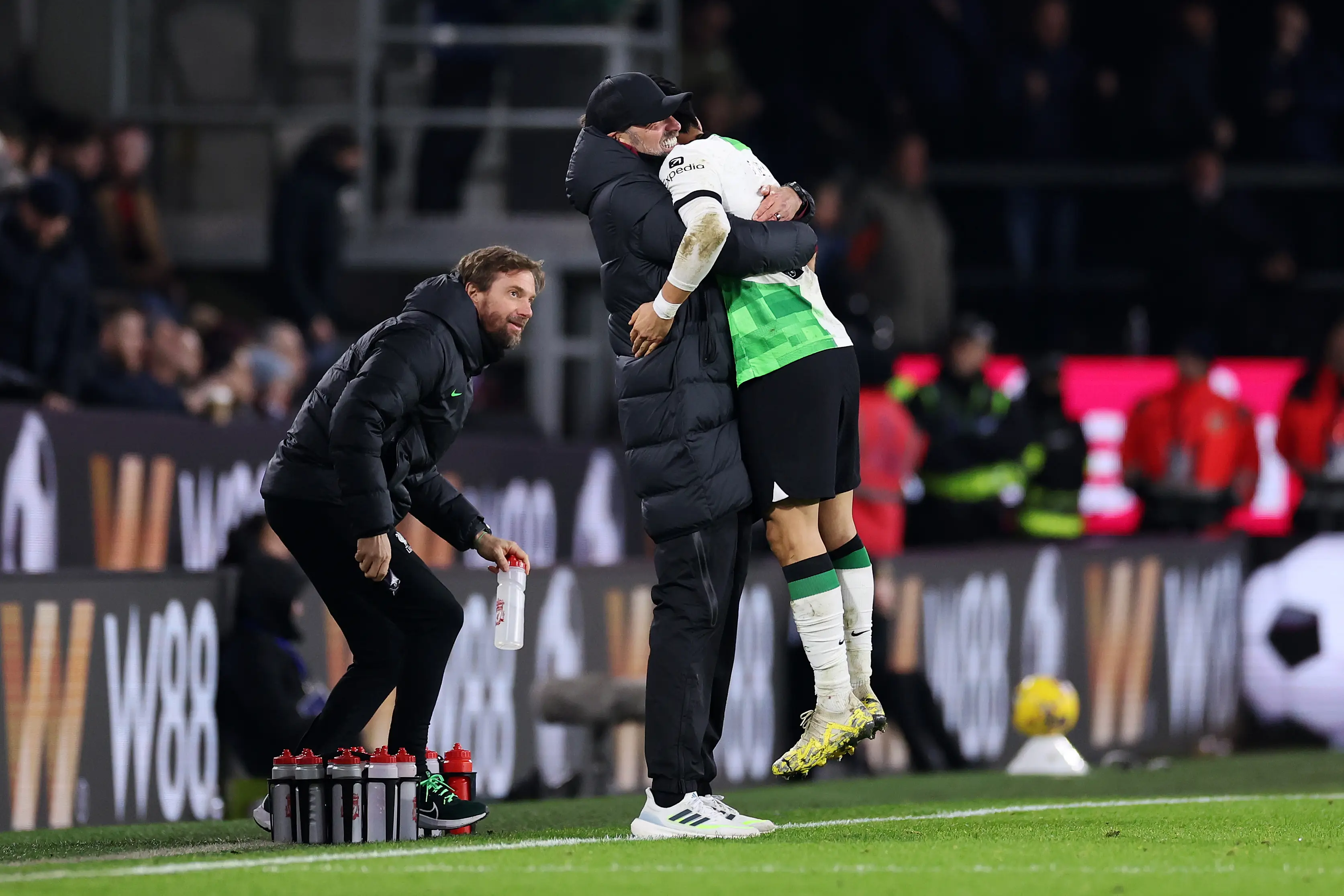 Jurgen Klopp said Jota was 'a great friend' as well as 'a loving and caring husband and father' (Jan Kruger/Getty Images)