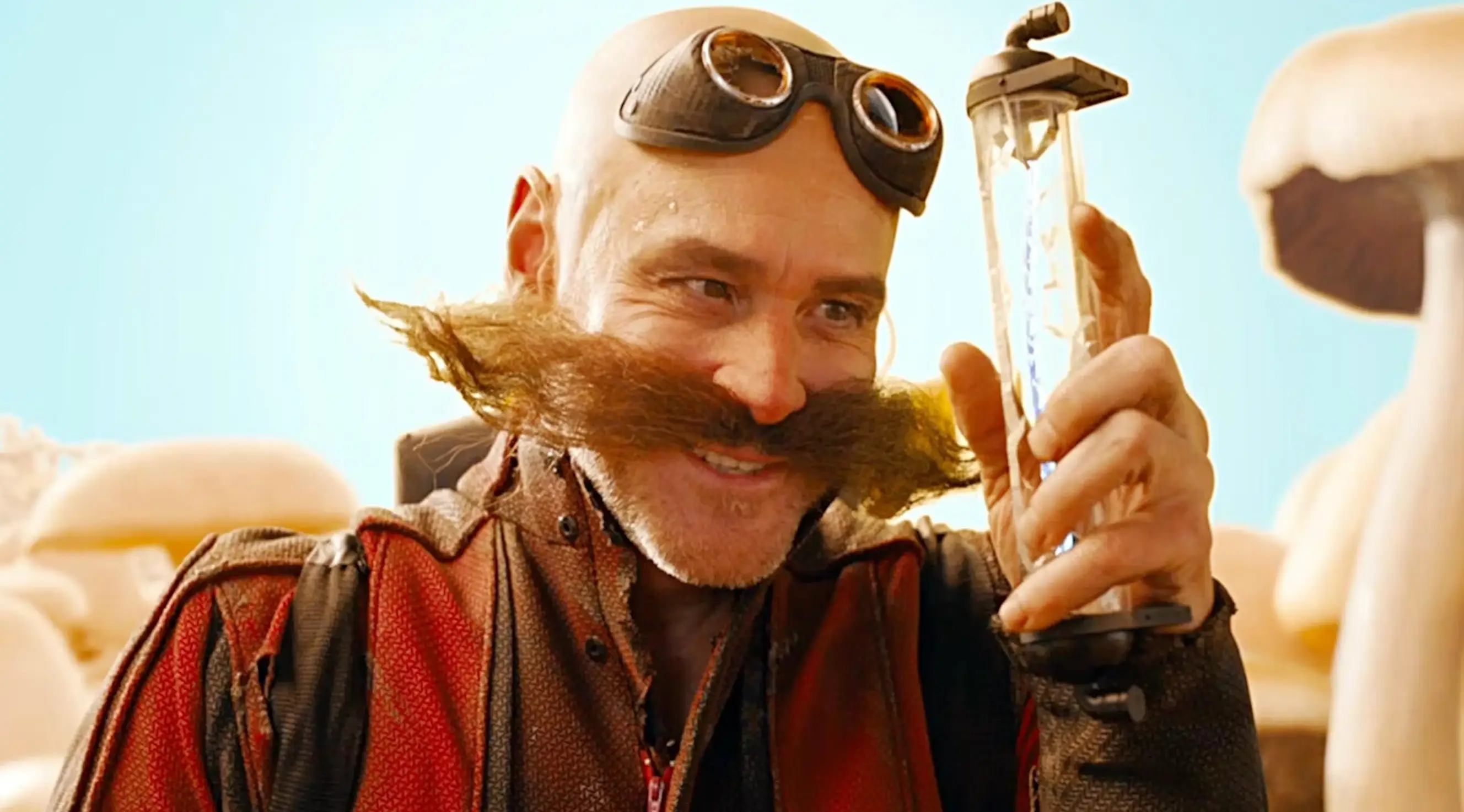 Jim Carrey came out of retirement to play Robotnik in Sonic the Hedgehog a third time (Paramount Pictures)