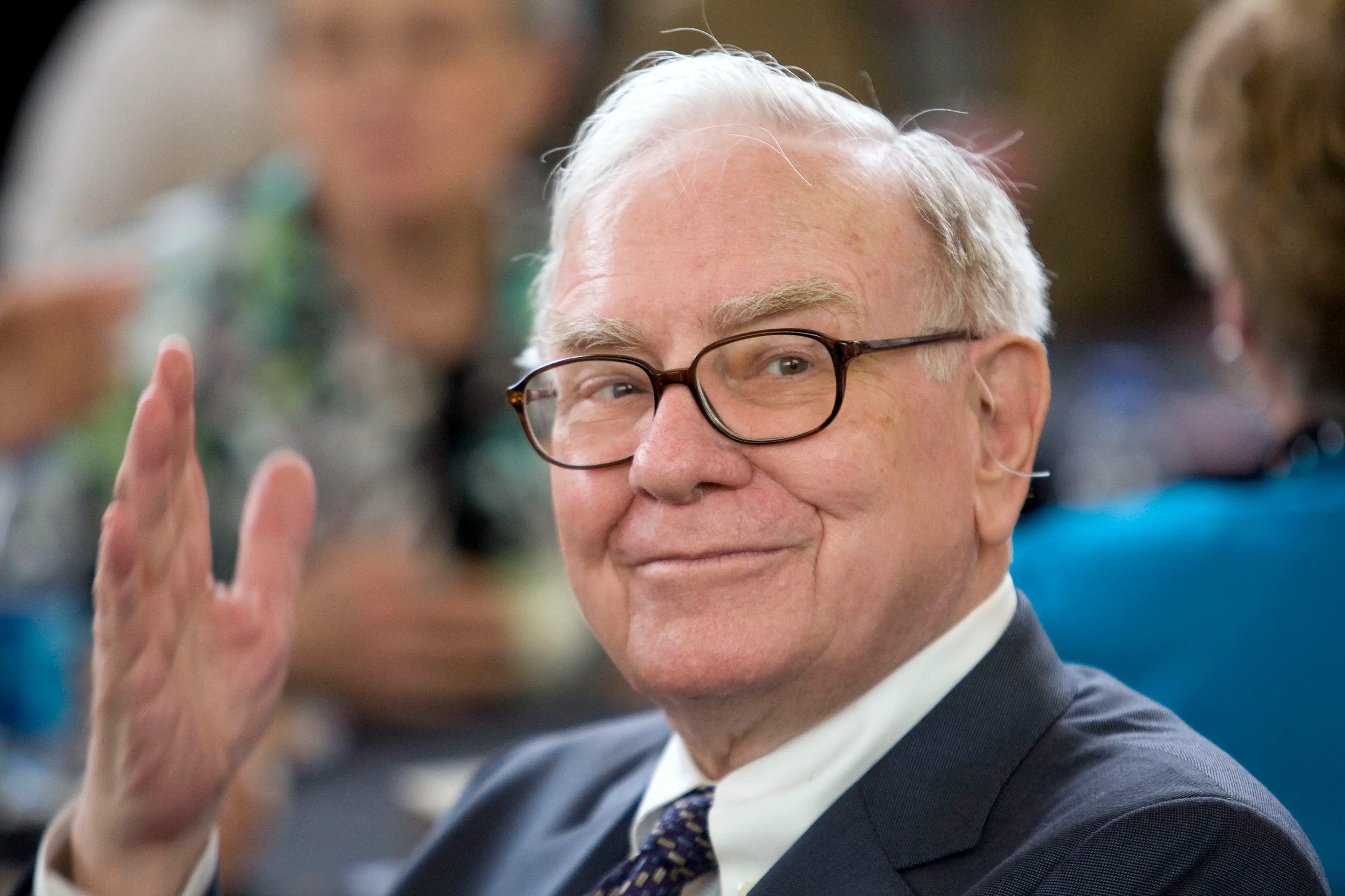 Warren Buffett has said he couldn't imagine living anywhere else but his humble home in Omaha (Andrew Harrer/Bloomberg via Getty Images)