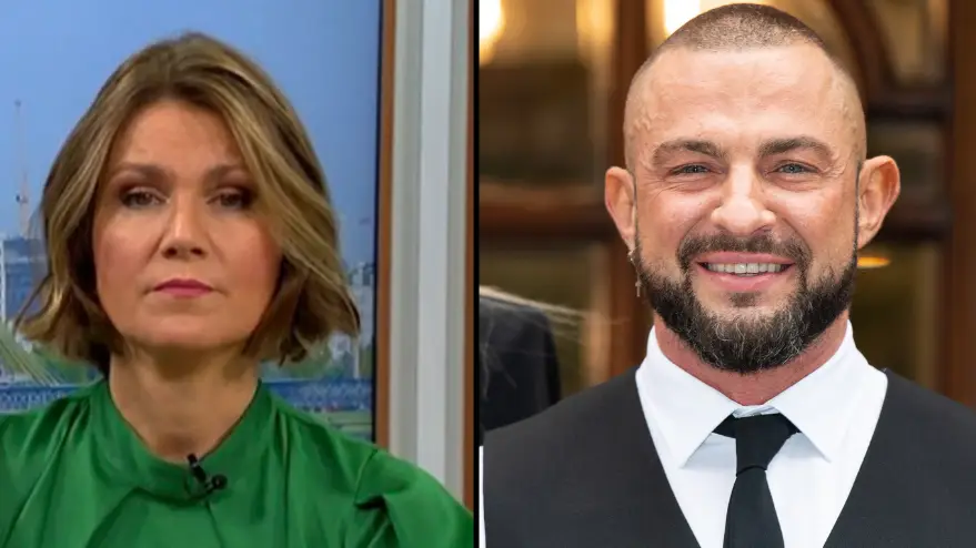 Susanna Reid holds back tears as she learns Strictly partner Robin Windsor has died live on GMB