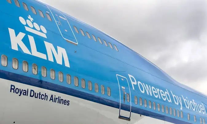 KLM is a Dutch airline company (Lex Lieshout/AFP via Getty Images)