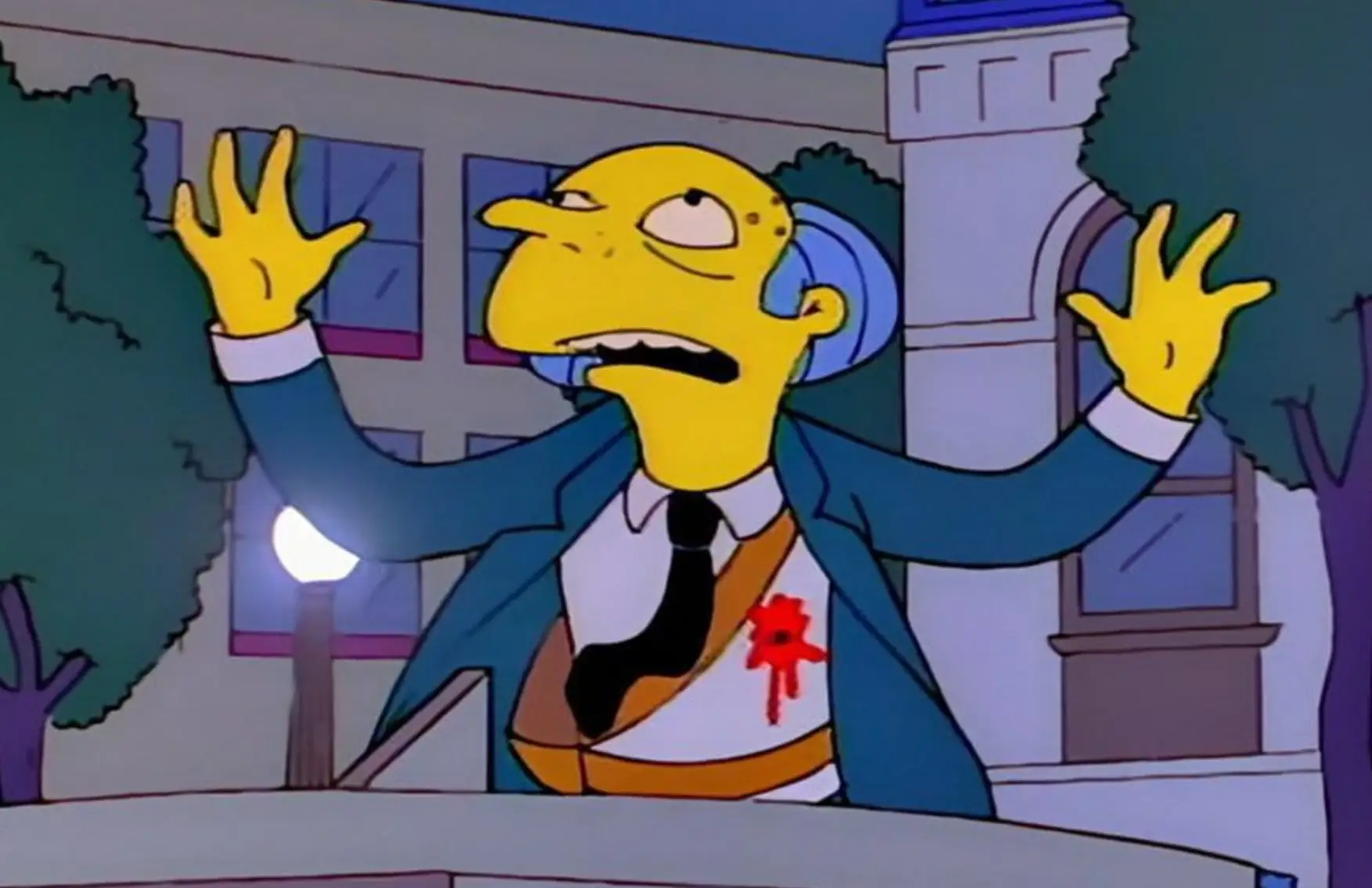 One person joked it was the mystery of who shot Mr Burns (FOX)