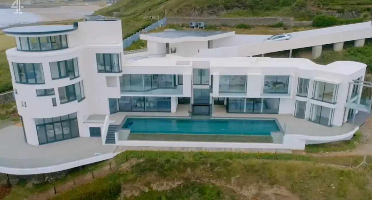 It’s since been finished and is listed as two properties.