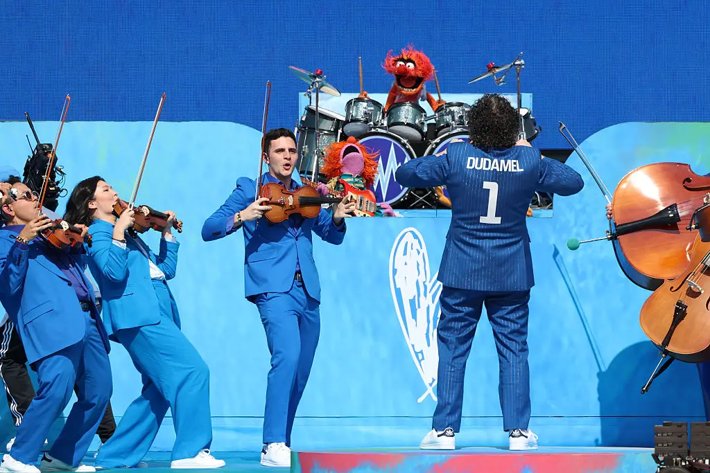Gustavo Dudamel at the World Cup (Kevin Mazur/Getty Images for Global Citizen)