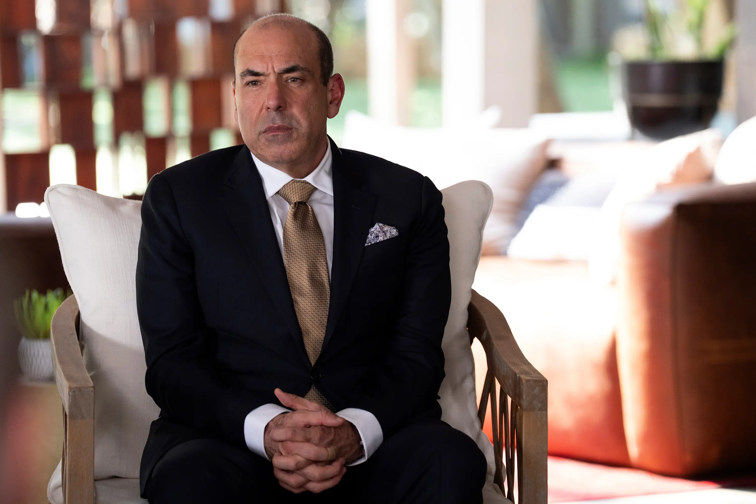 Rick Hoffman pictured as Louis Litt in the first series of Suits (Nicole Weingart/NBC via Getty Images)