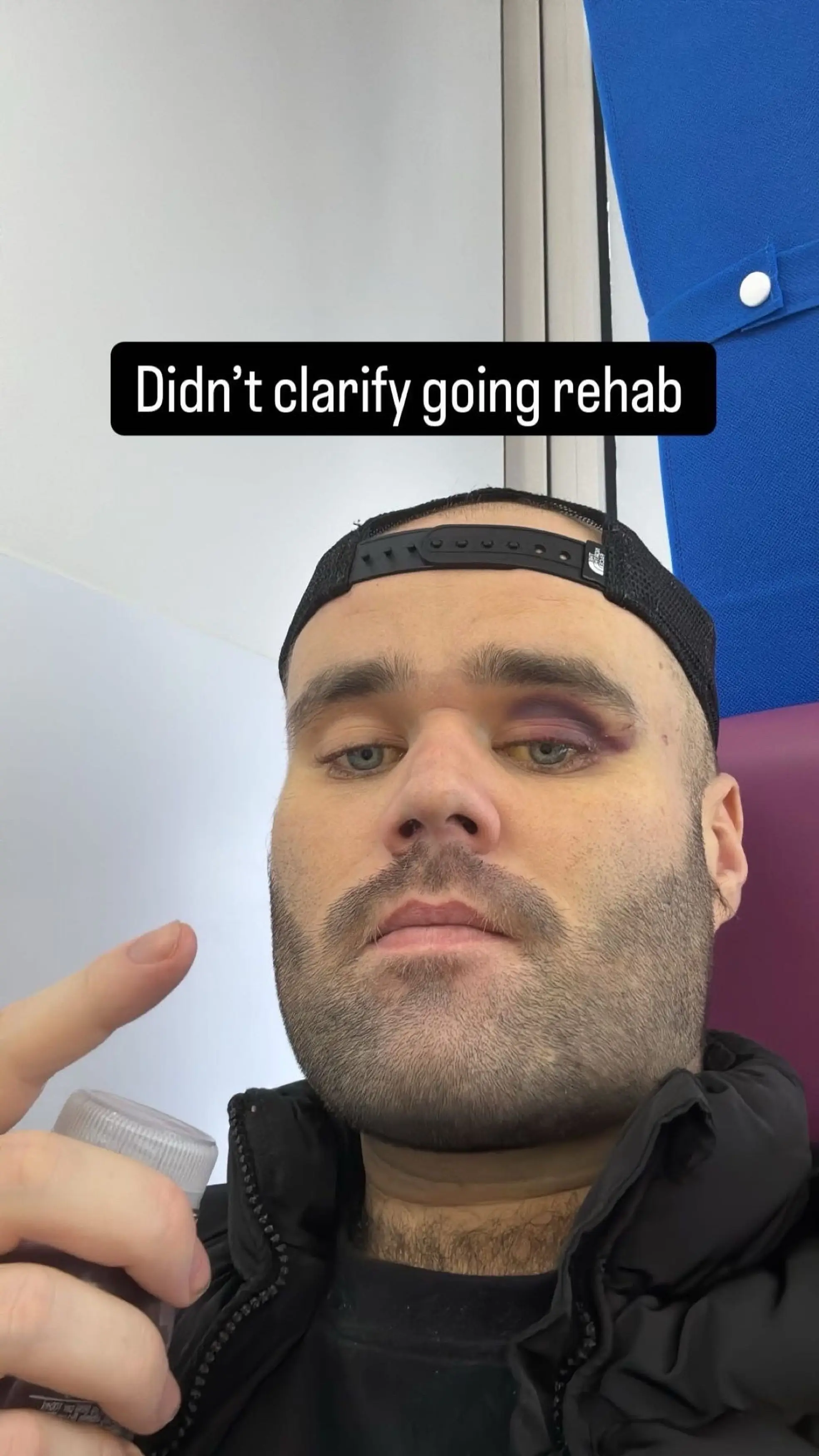 Sean did two months in rehab after being discharged from hospital (Kennedy News and Media)