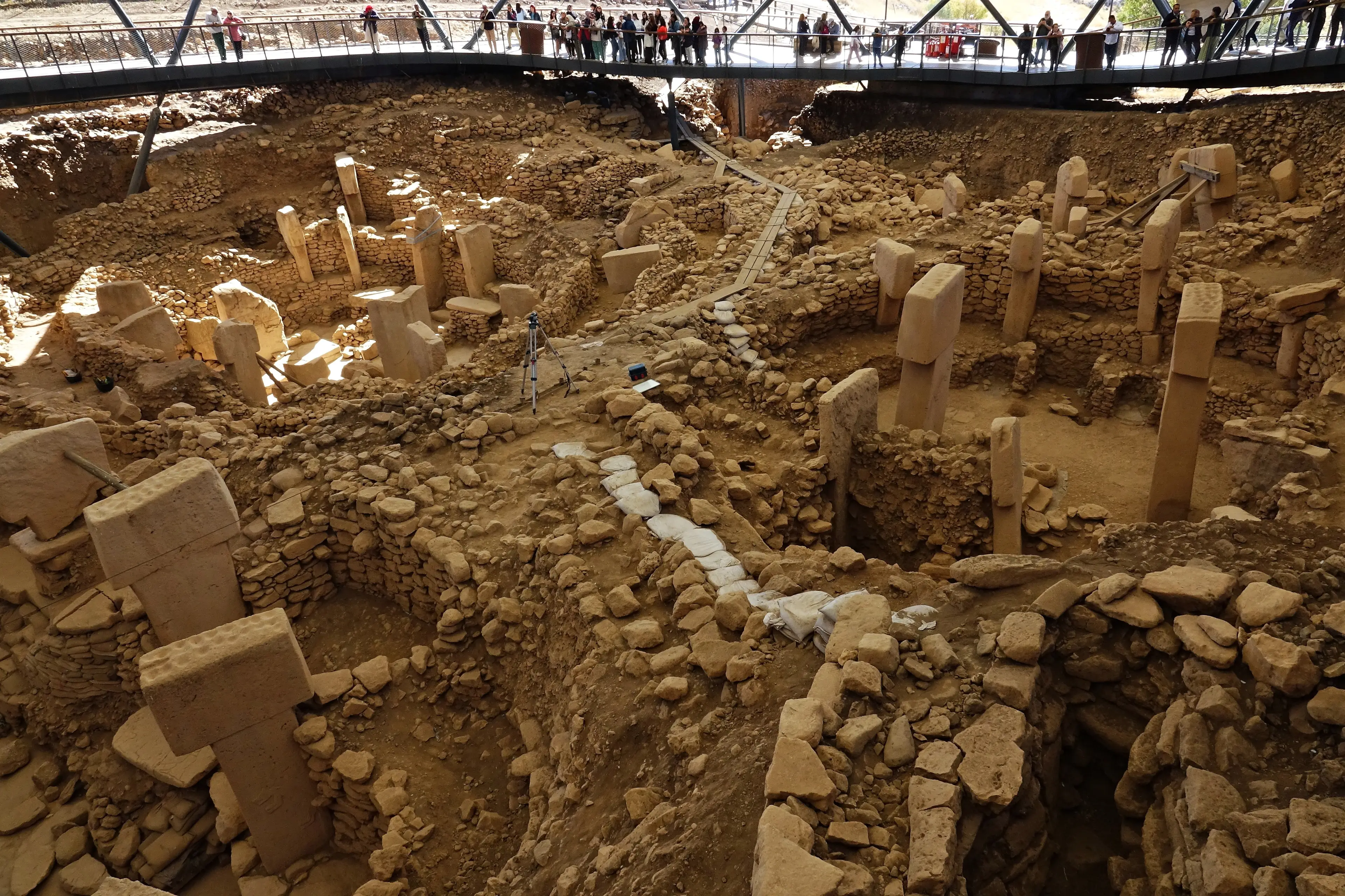 It's thought Göbekli Tepe could take 150 years to fully excavate (Mehmet Masum Suer/SOPA Images/LightRocket via Getty Images)