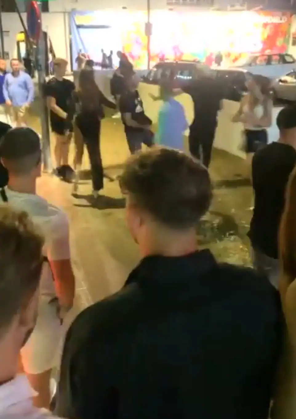 The incident happened outside a club. (Dave Rogers/Solarpix)