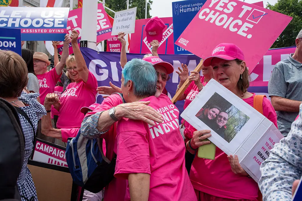 A decision on the assisted dying bill is expected soon (Krisztian Elek/SOPA Images/LightRocket via Getty Images)