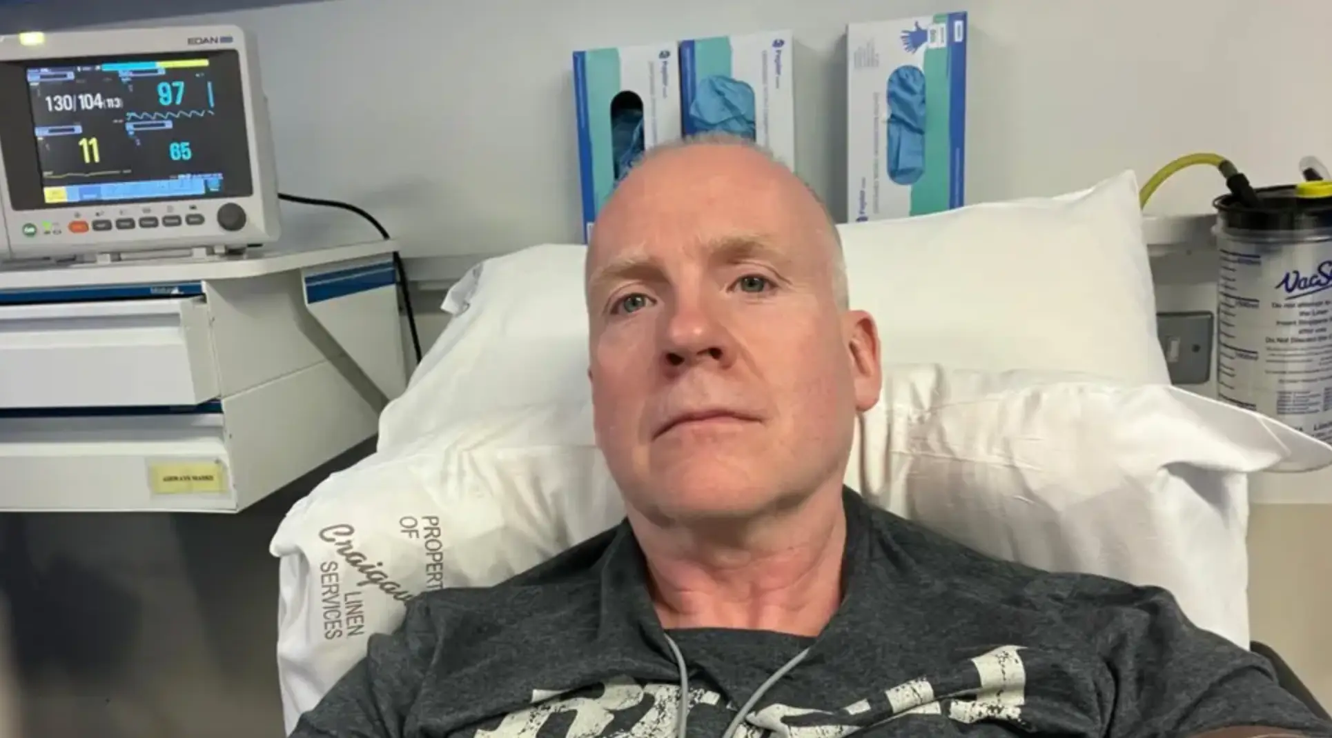 The Omagh man has been left with life-altering health conditions (Larry Lowe)