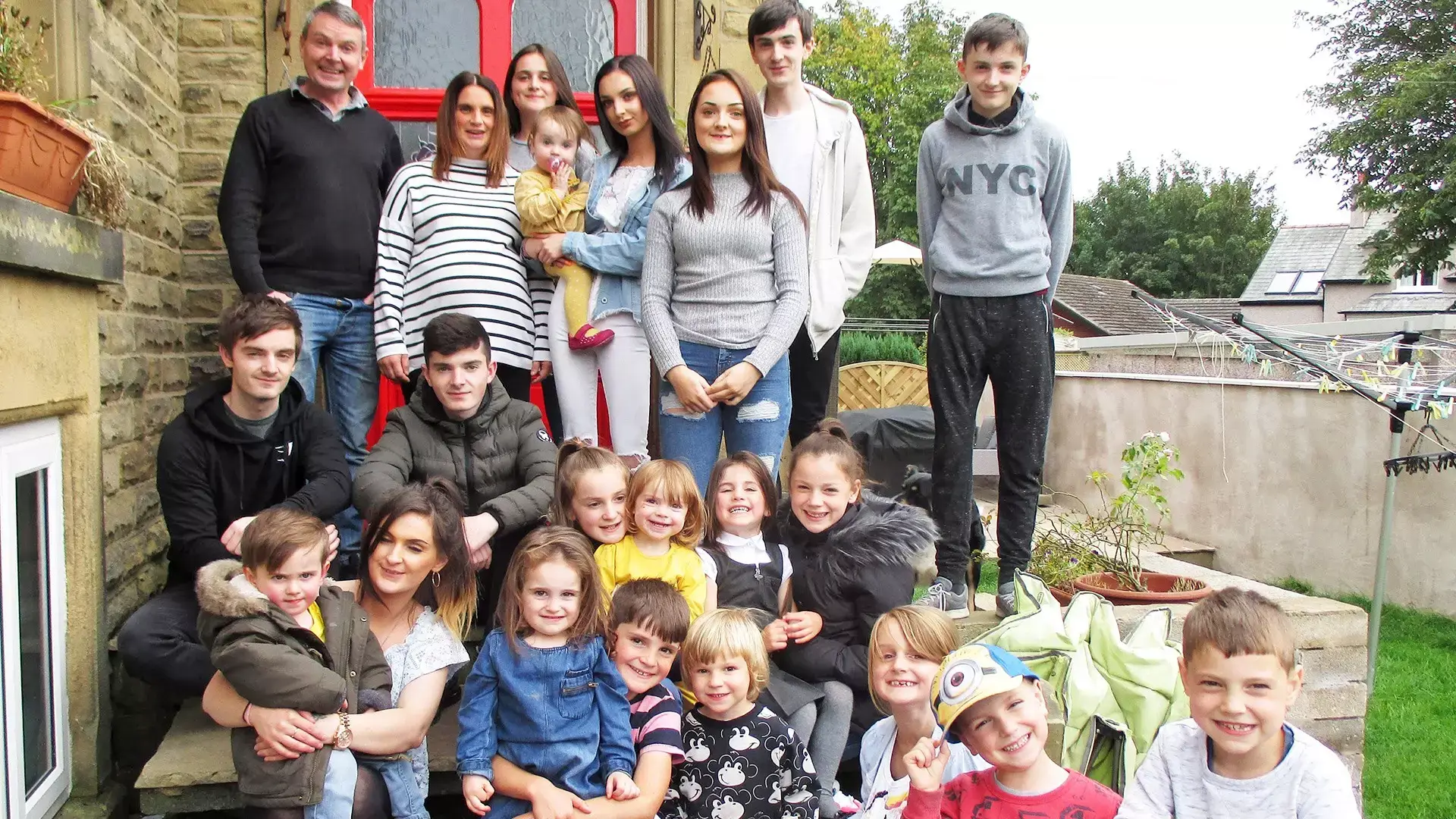 The Radford family of 22 Kids & Counting fame.