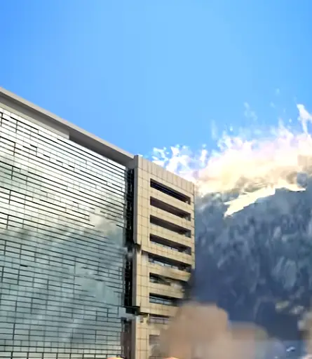 The tsunami killed over 220,000 people (YouTube/zackdfilms)