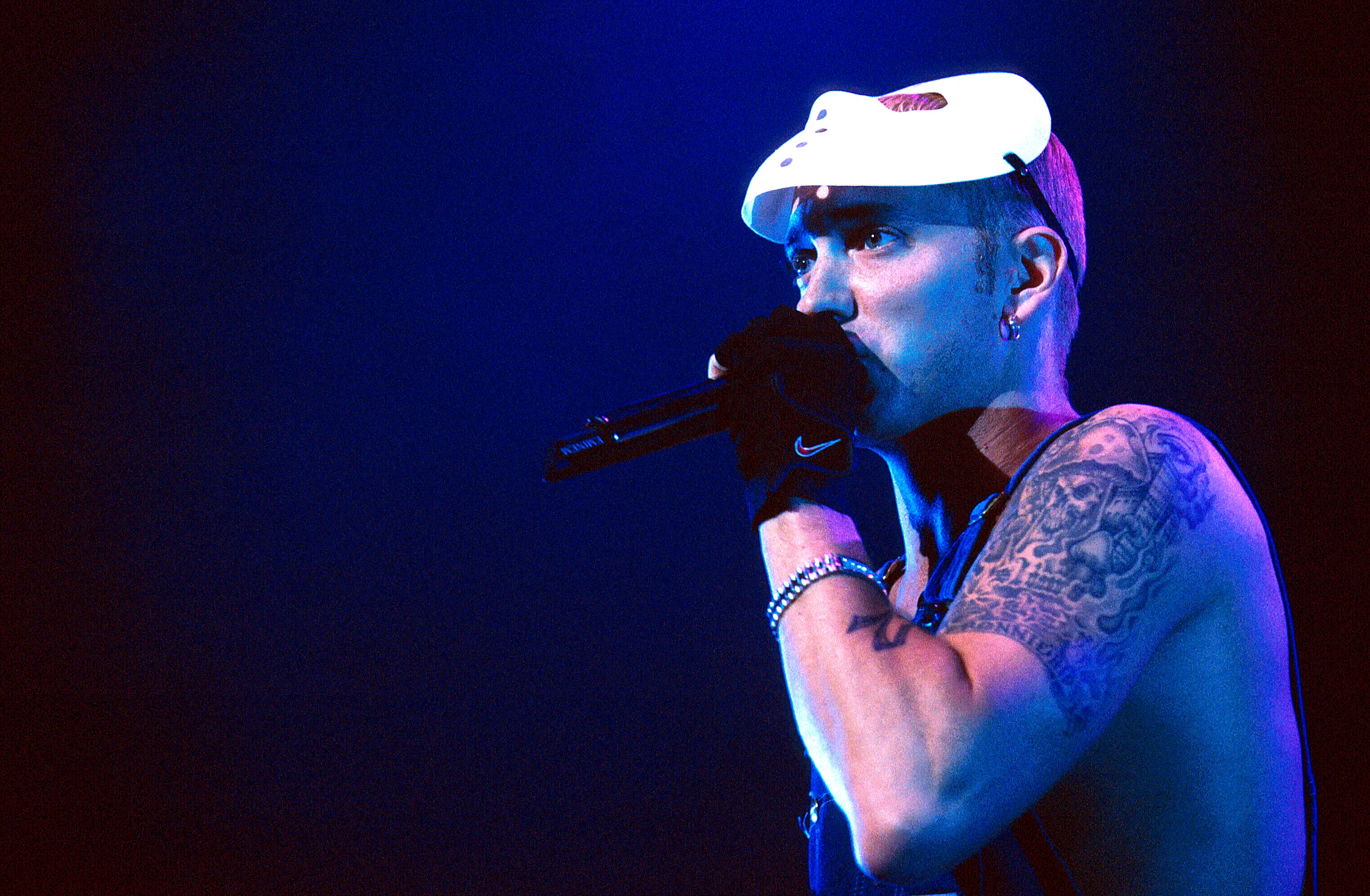 Eminem back in his Slim Shady era. (Martin Philbey/Getty Images)