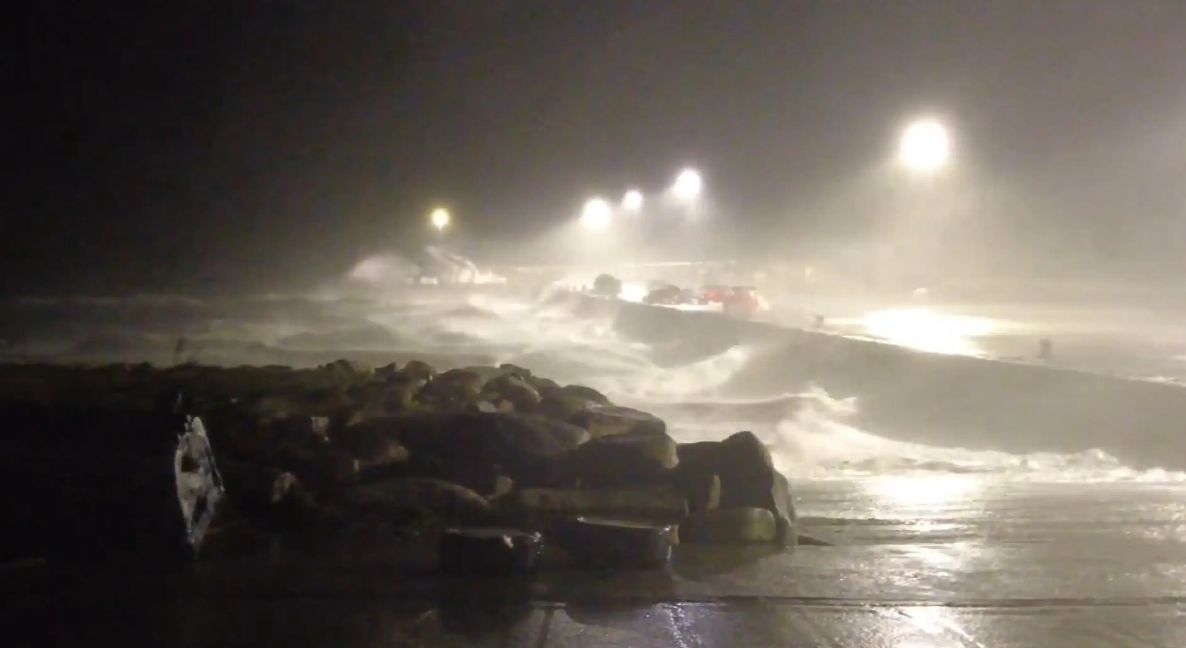 Millions have been warned to stay indoors (Fergus Sweeney/PA Wire)