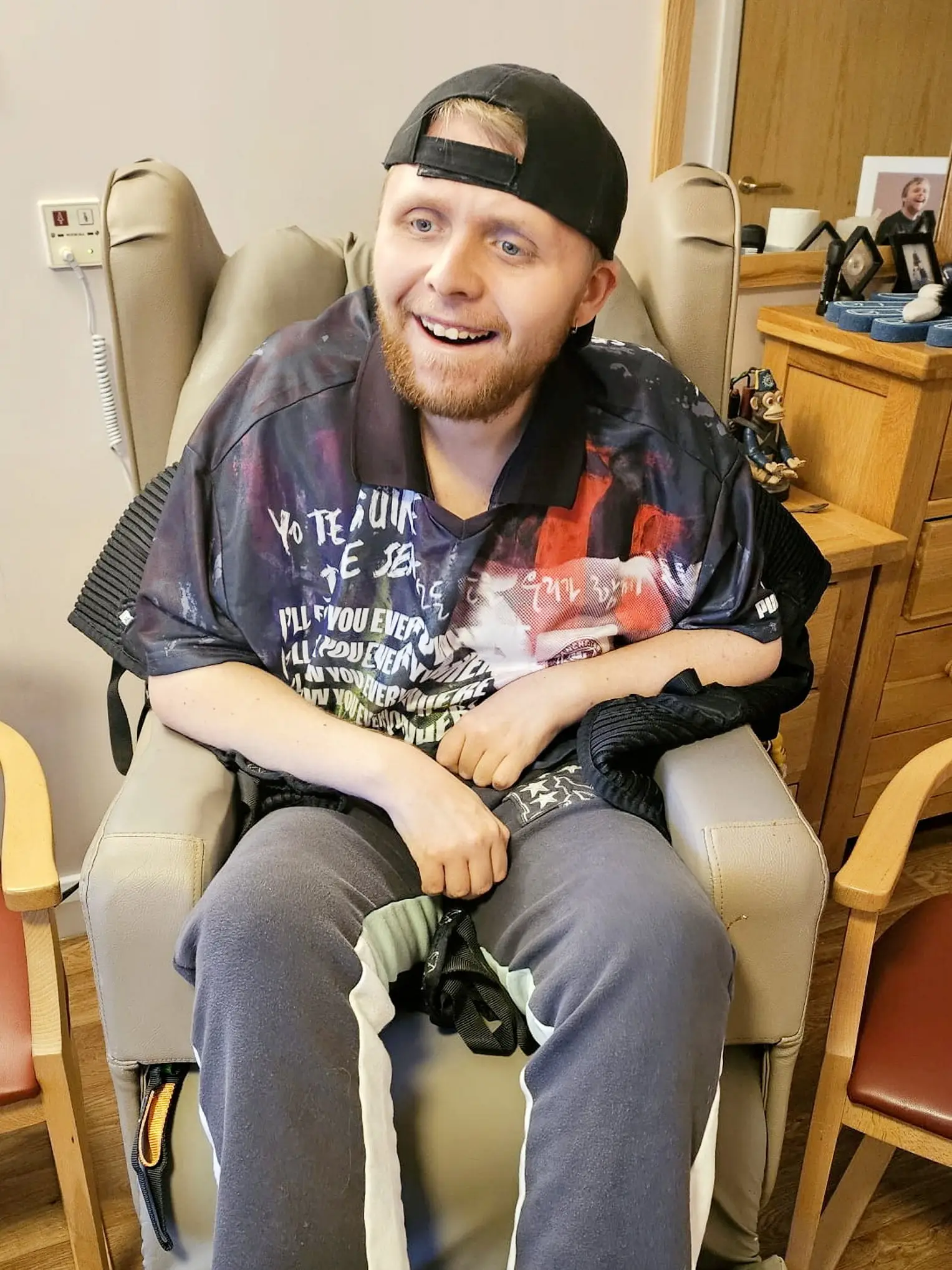 Andre Yarham was 22 when he was diagnosed with early-onset dementia (Samantha Fairbairn / SWNS)