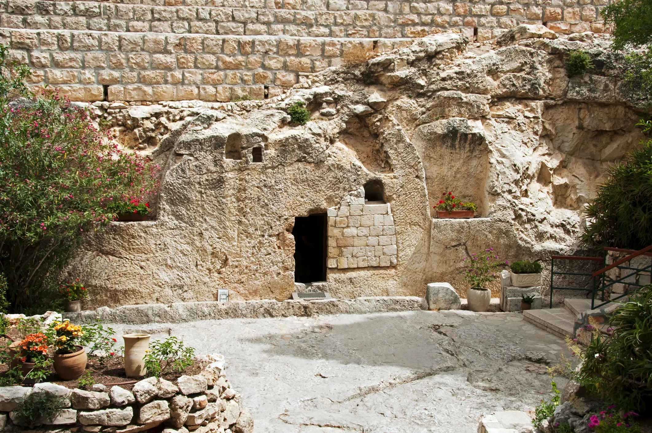 The Garden Tomb, believed by Christians to be the location of Jesus' resurrection, which is located near the Chruch (Getty Stock Images)